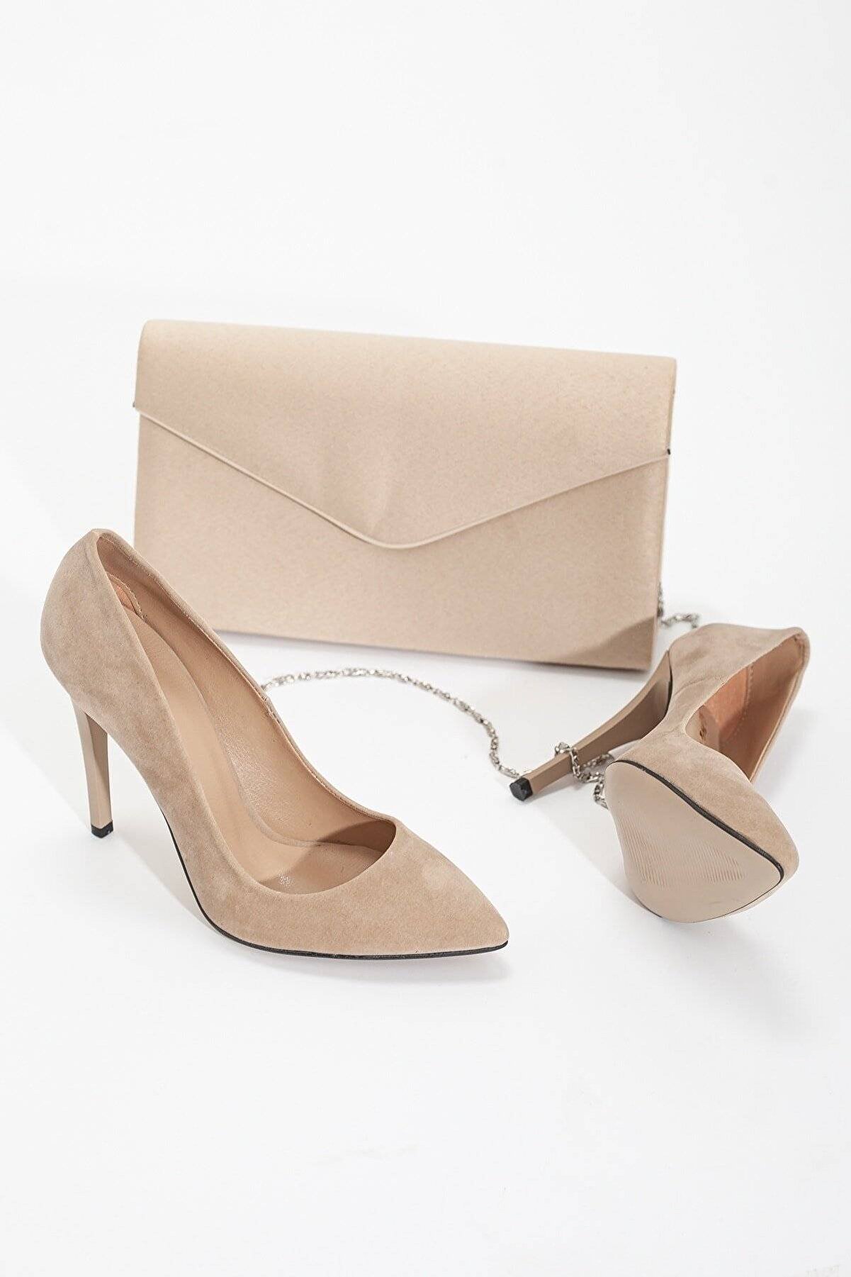 Gult Ten Süet Çanta