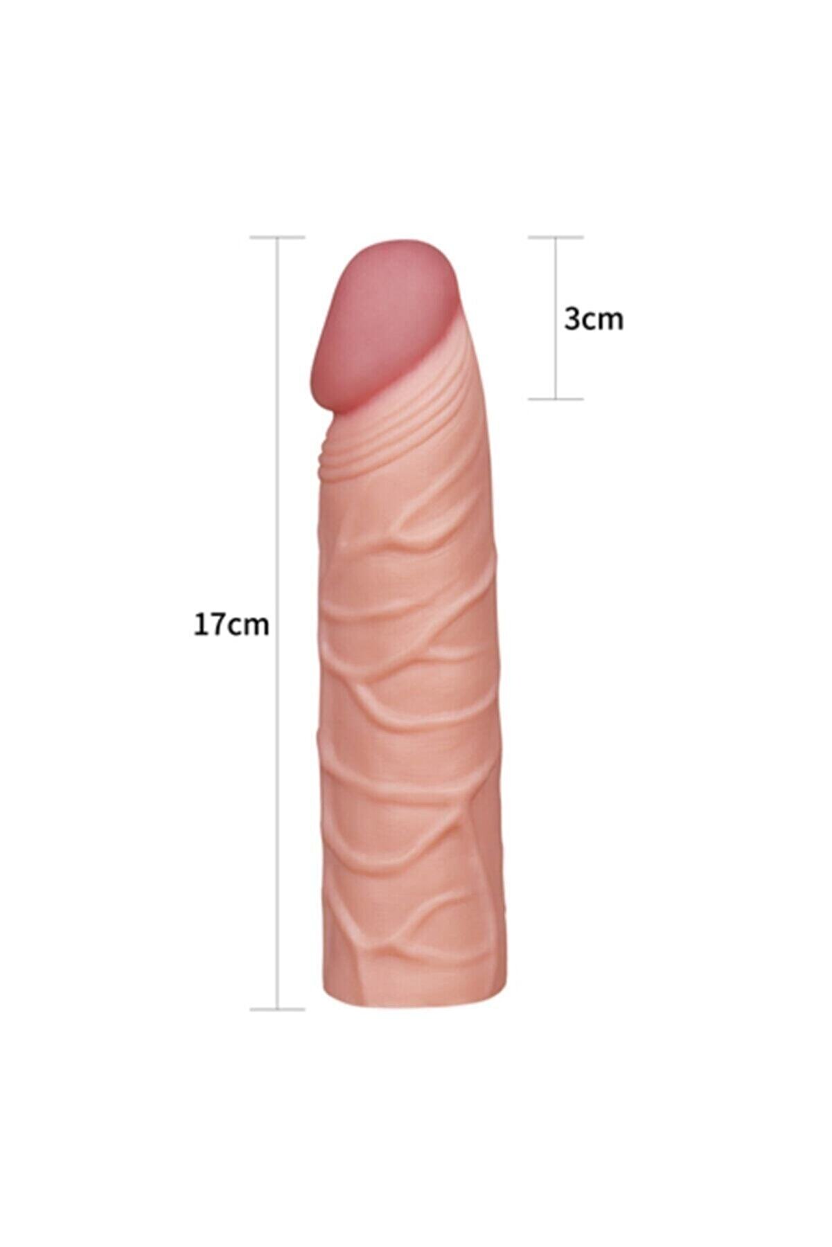 Erox Ten Rengi̇ Peni̇s Kılıfı Uzatmalı Prezervati̇f