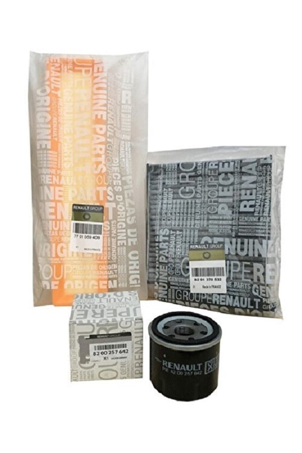 OEMCARPARTS Renault Clio 3 1.2 16v Filtre Bakım Seti (2005-2012)