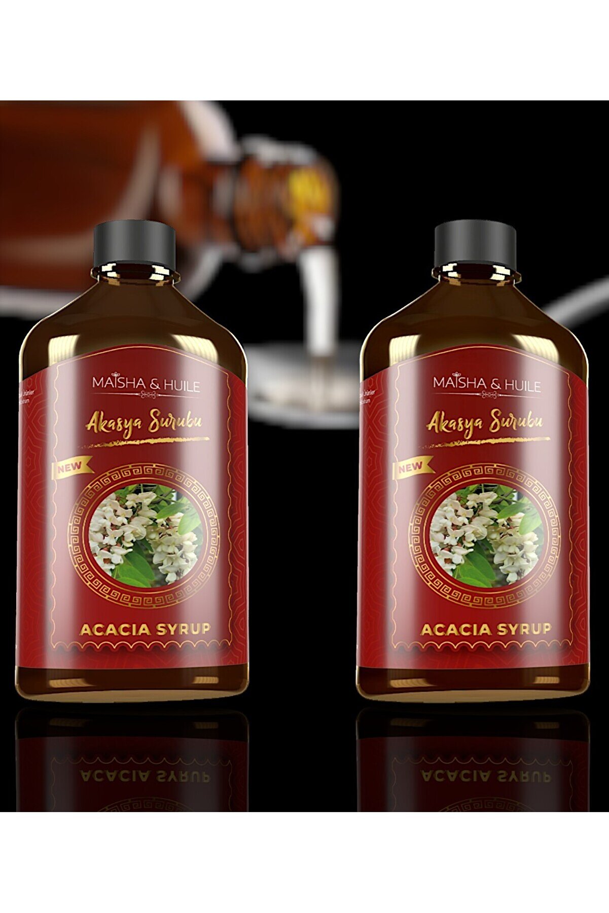aleyna baharat Akasya Şurubu 150 Ml - Acacıa Syrup 2 ADET