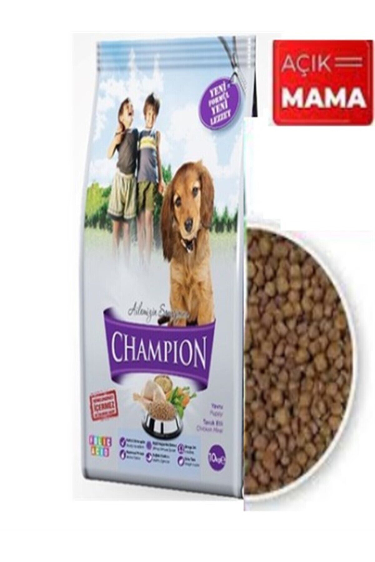 Whi̇skas Champi̇on Tavuklu Yavru K&ouml;pek Maması 1 Kg