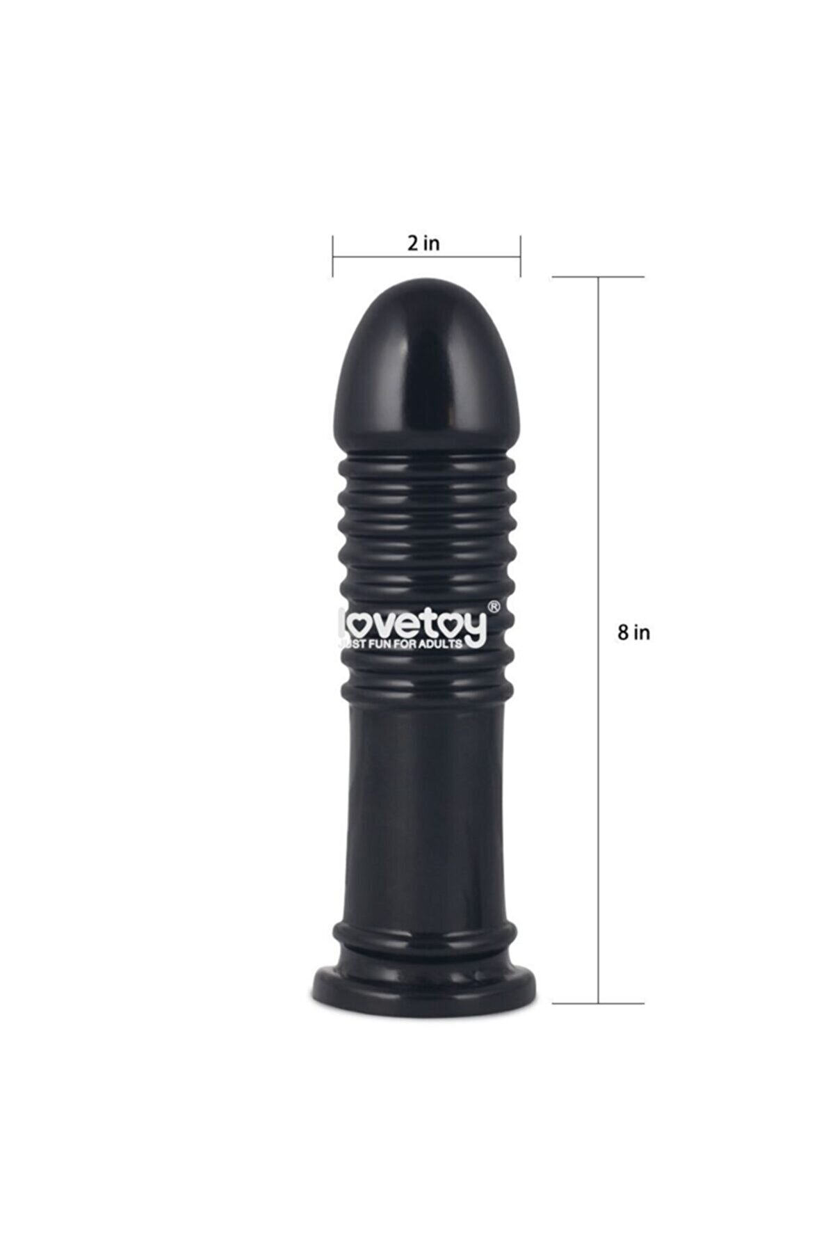 Meyrabest Lovetoy B&uuml;y&uuml;k Boy 20 Cm Kalın Dev Anal Sli̇kon Plug Lv2242