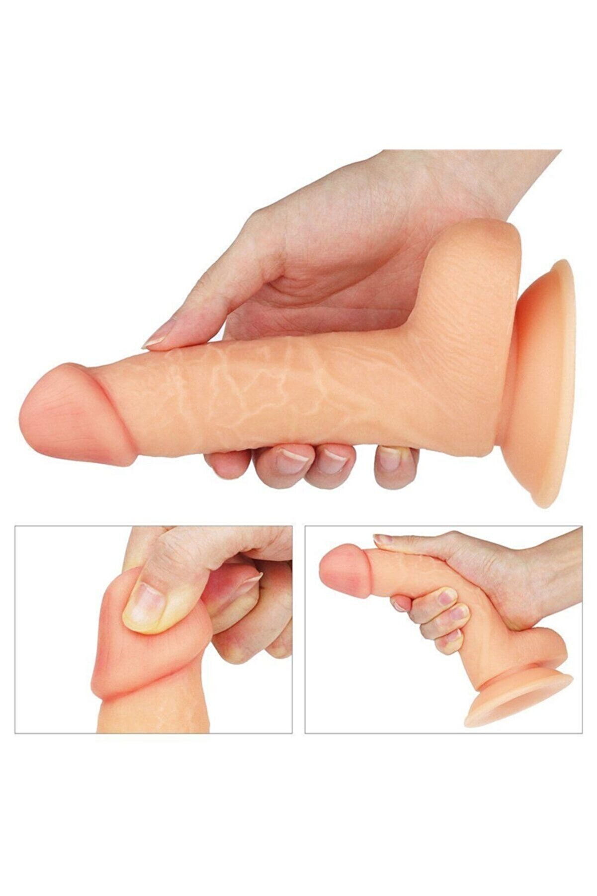 Meyrabest The Ultra Soft Dude Yumuşak Reali̇sti̇k Peni̇s 18 Cm Lv1087