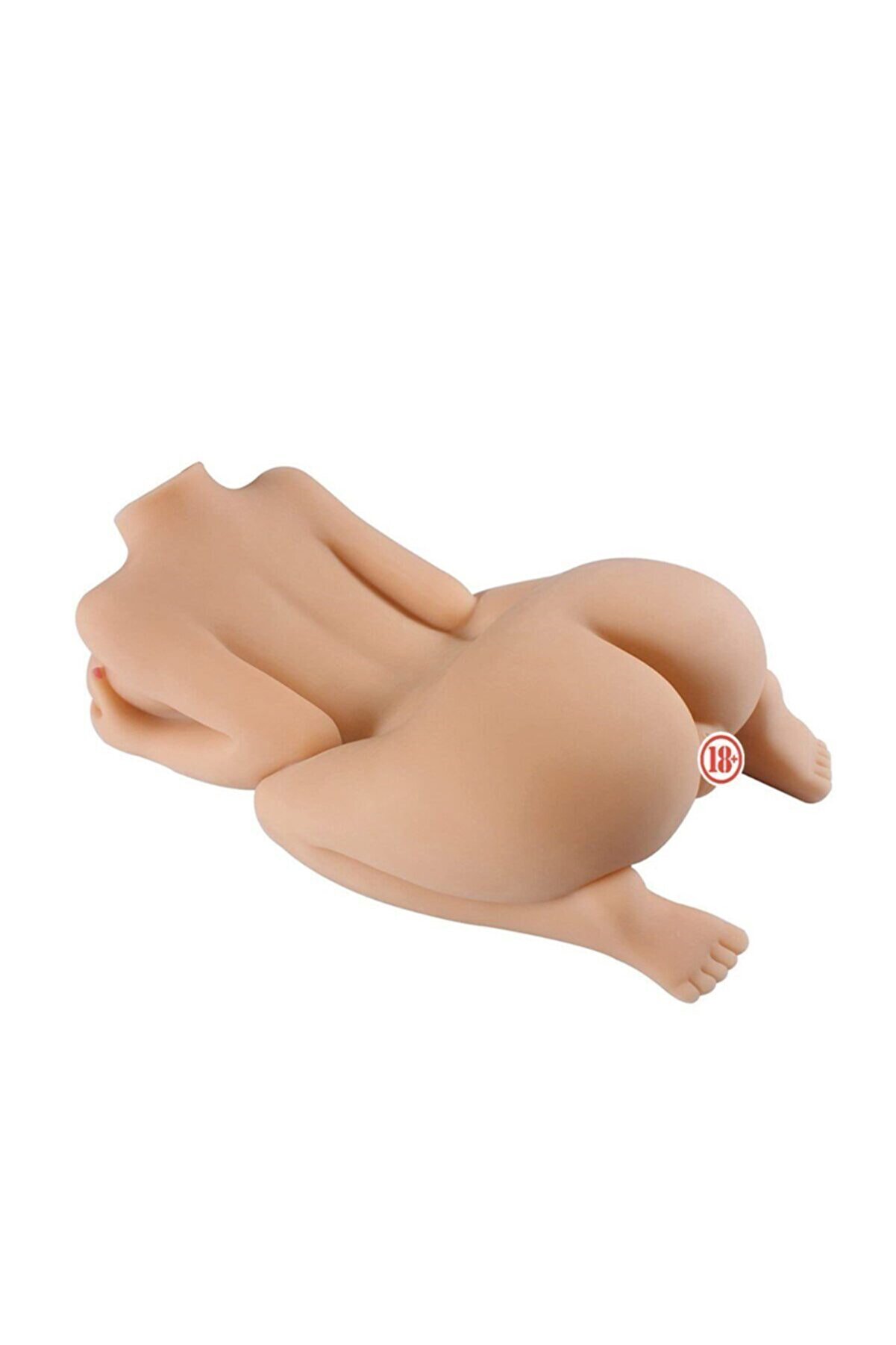 Meyrabest Akali̇ Full Si̇li̇kon Yumuşak Dokuda 2 Işlevli̇ Pozi̇syonlu Vaji̇na Isıtıcı Ve Ti̇treşi̇mli̇ Masturbat&ouml;r