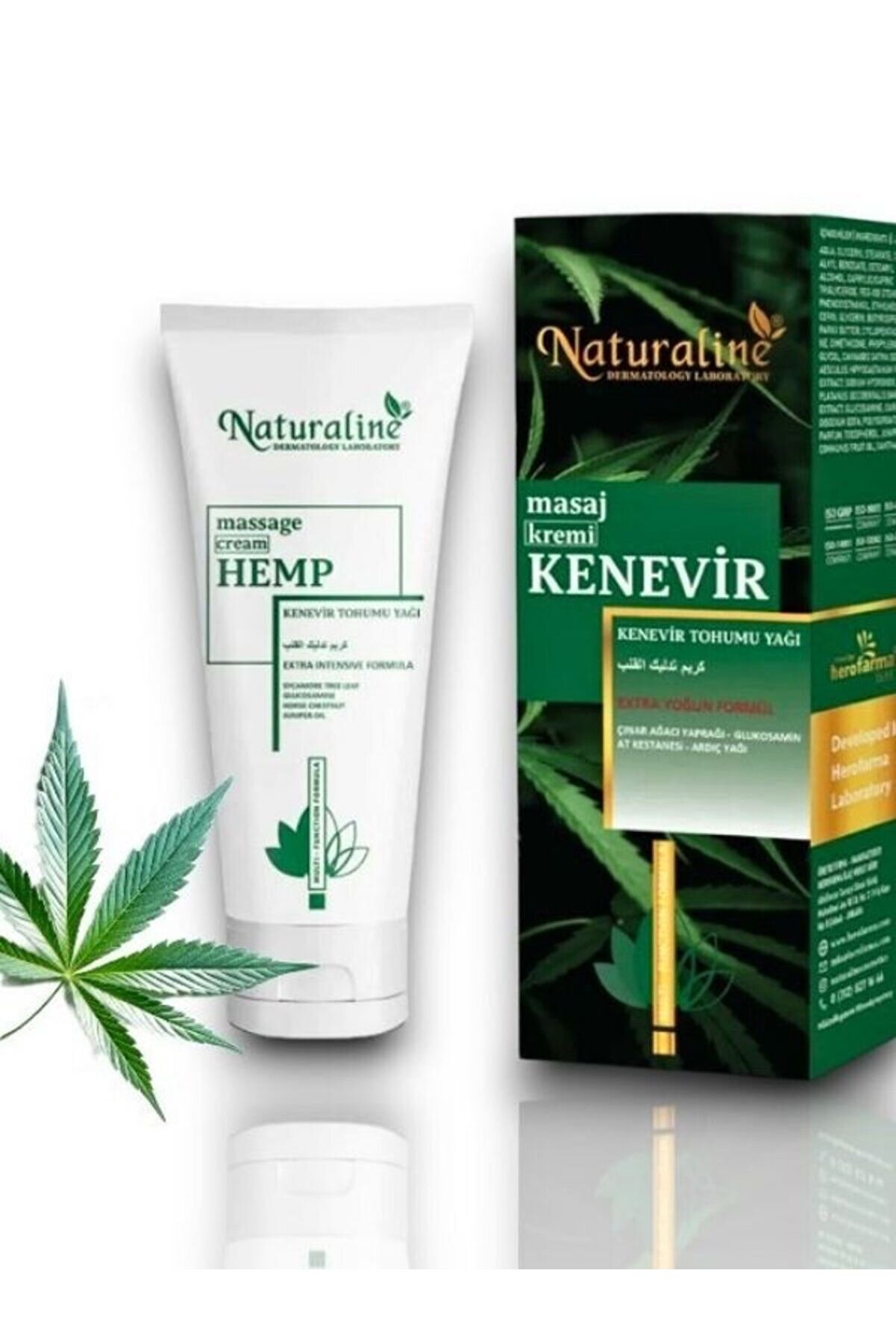 naturline Kenevir Yağlı Masaj Kremi