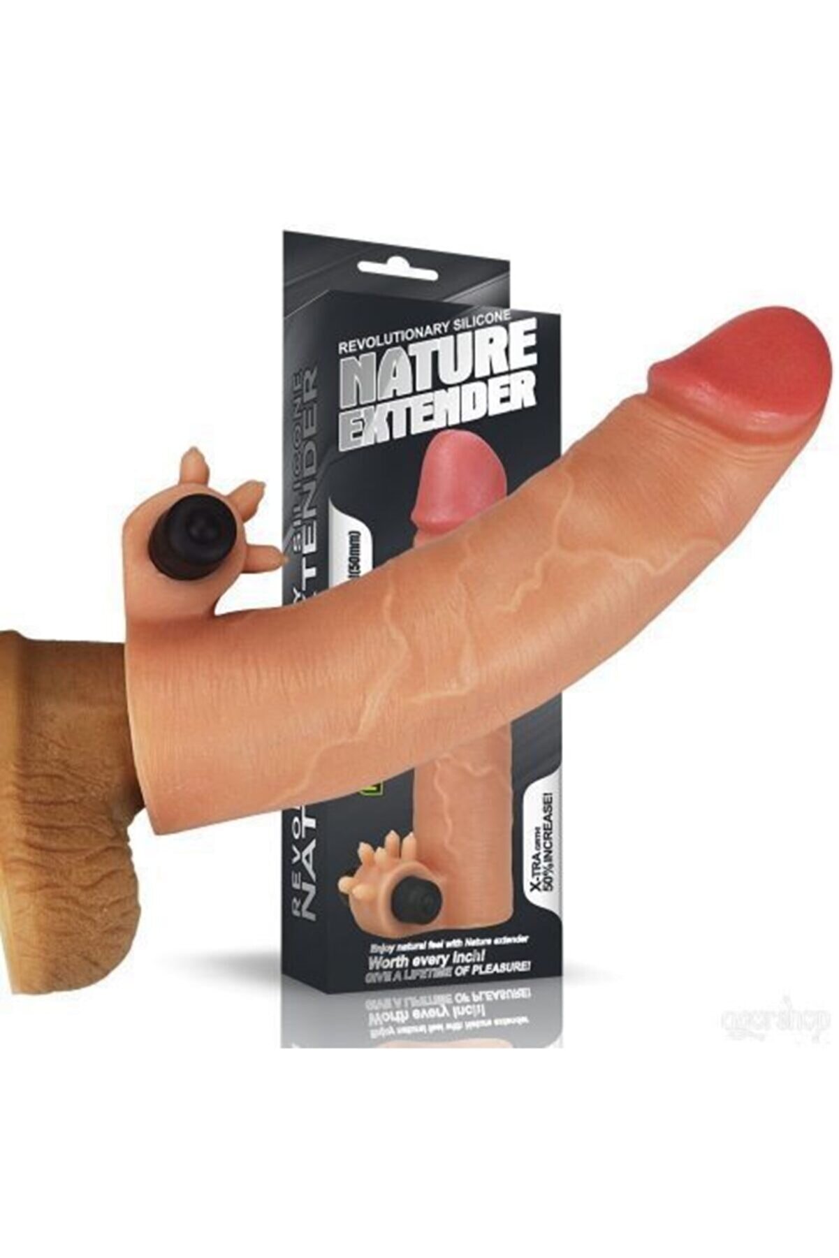 Lovetoy Nature Extender Kli̇tori̇s Uyarıcı Et Doku Peni̇s Kılıfı Lv414101