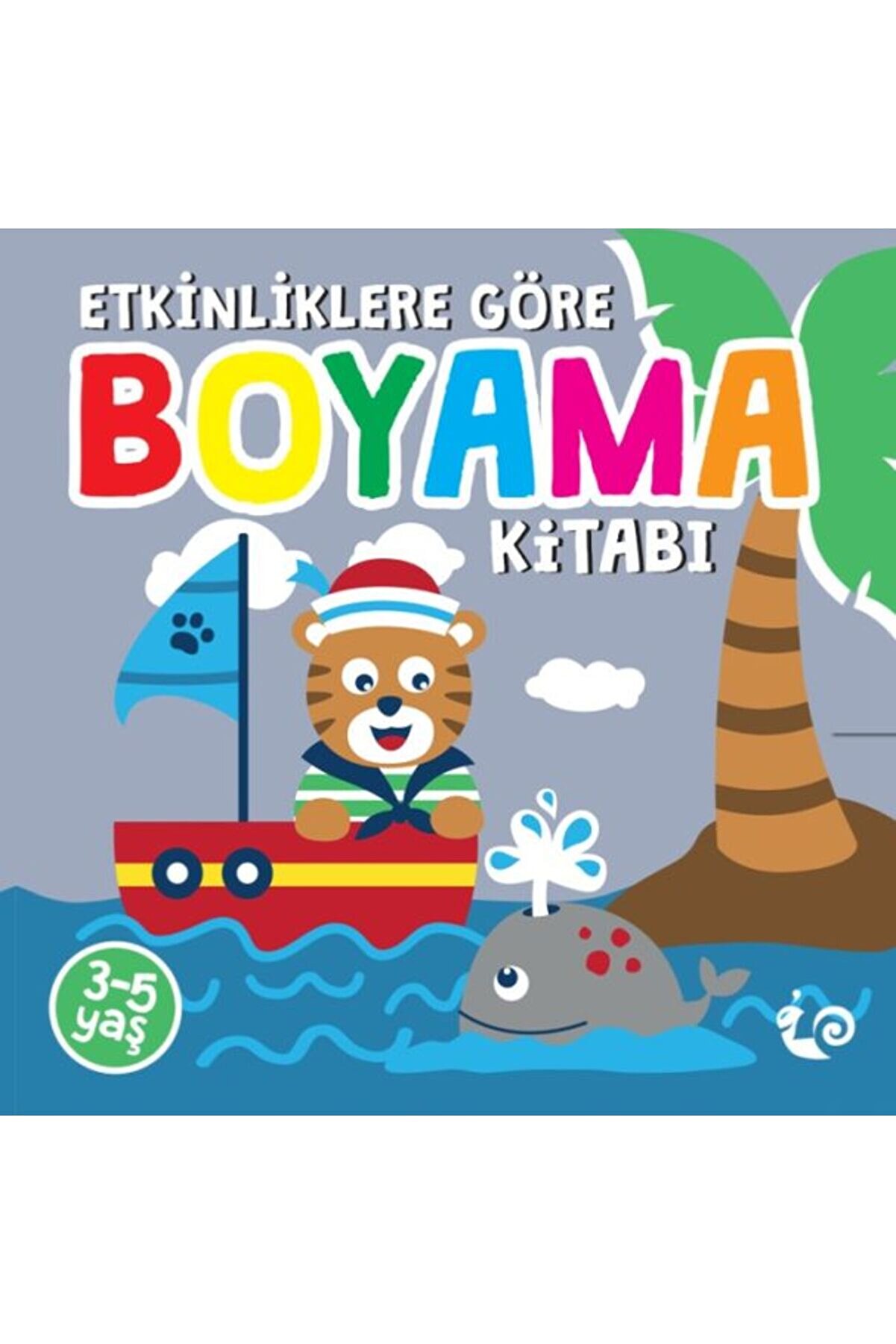 Ti̇maş &Ccedil;ocuk Etki̇nli̇klere G&ouml;re Boyama Ki̇tabı - Gri̇