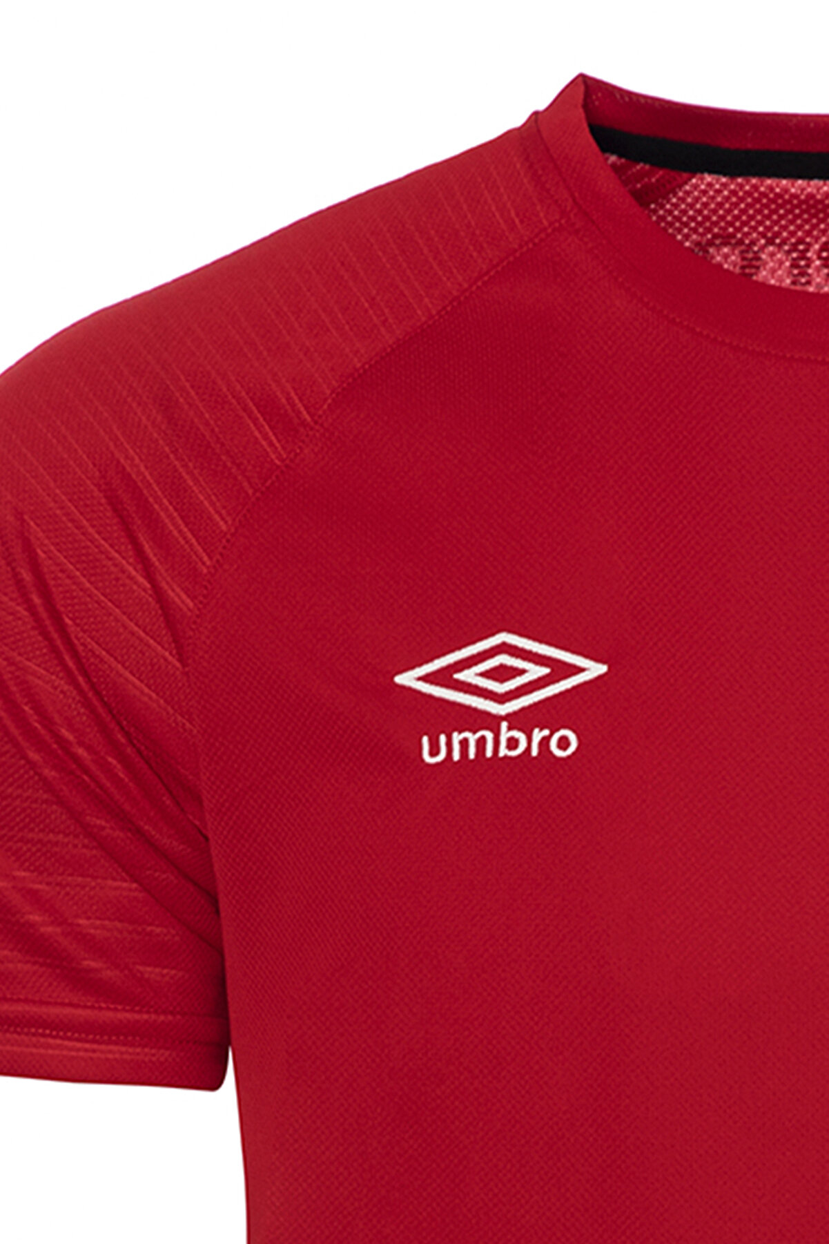 Umbro Erkek Kırmızı Sport T-Shi̇rt - Antrenman Ti̇şörtü Ter Tutmaz - Kısa Kollu Ti̇şört  Tf0088 Trai̇ni̇ng Red