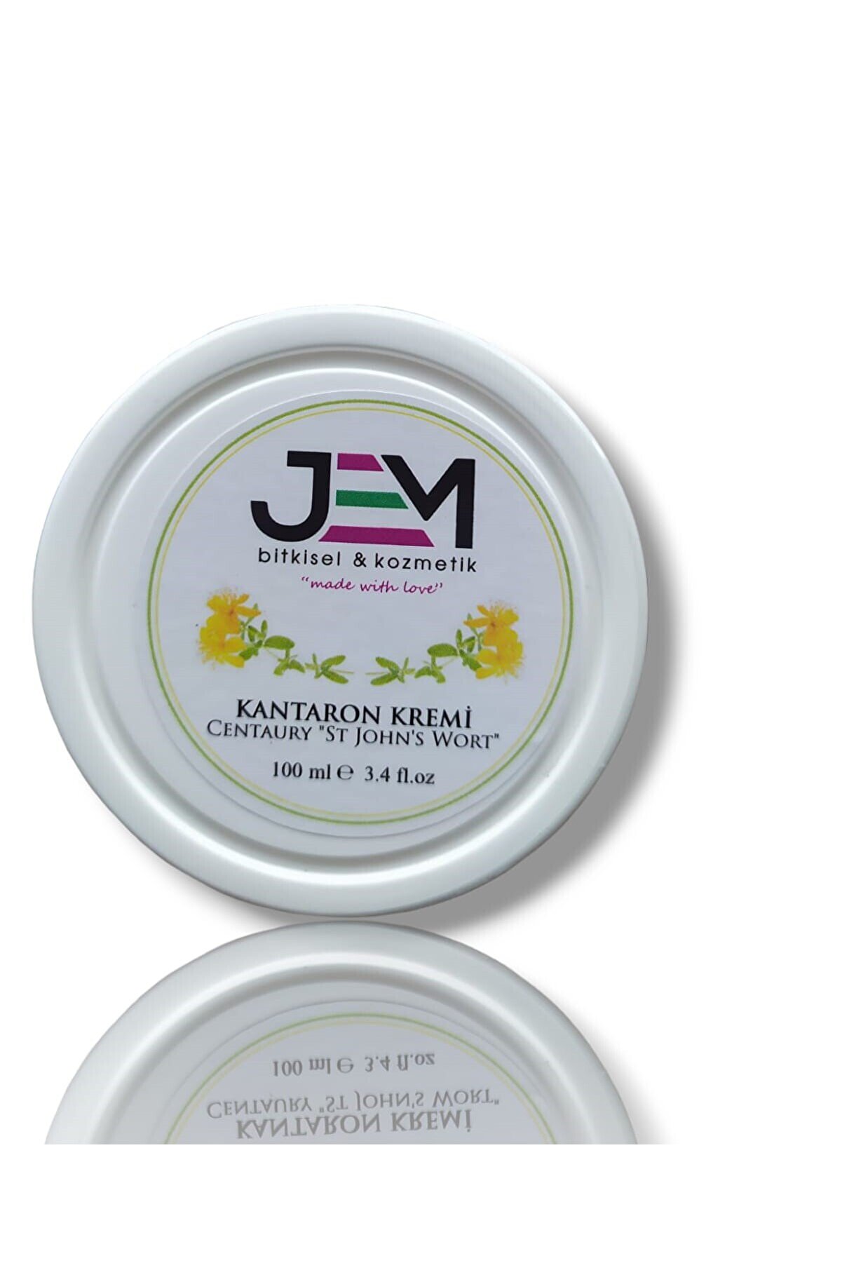 Jem Kozmetik Bitkisel Kantaron Kremi 100 ML - St. John's Wort Cream