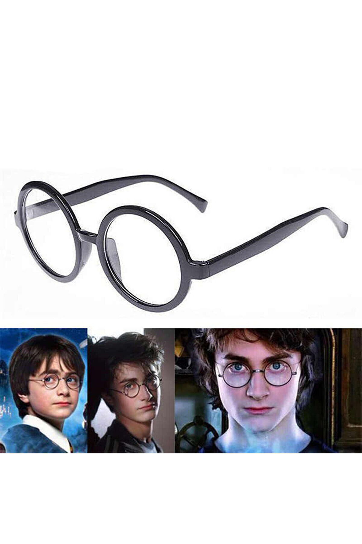 Go İthalat Si̇yah &Ccedil;er&ccedil;eveli̇ Harry Potter G&ouml;zl&uuml;ğ&uuml; (4247)