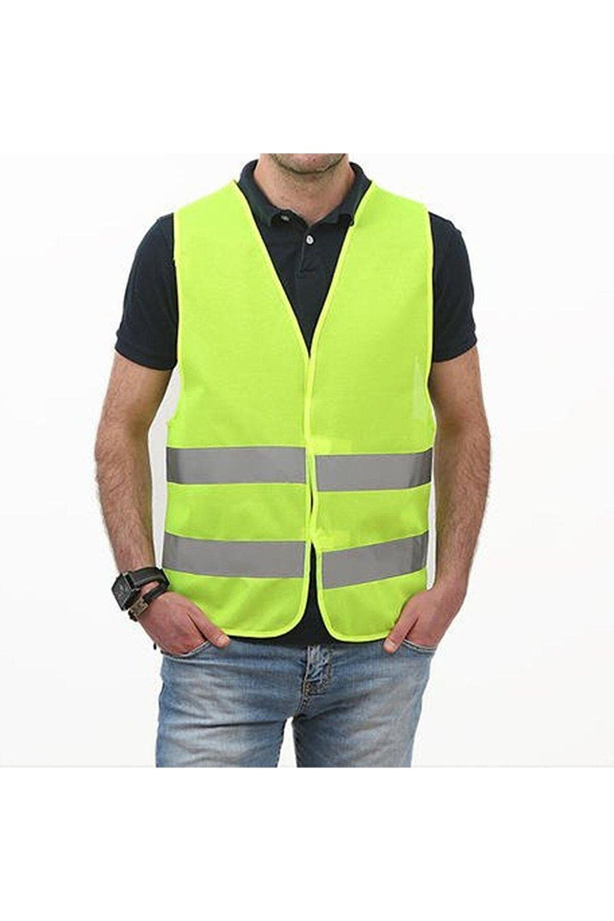 Vatan Trafi̇k Reflektörlü Motosi̇klet Scooter Ikaz Yeleği̇