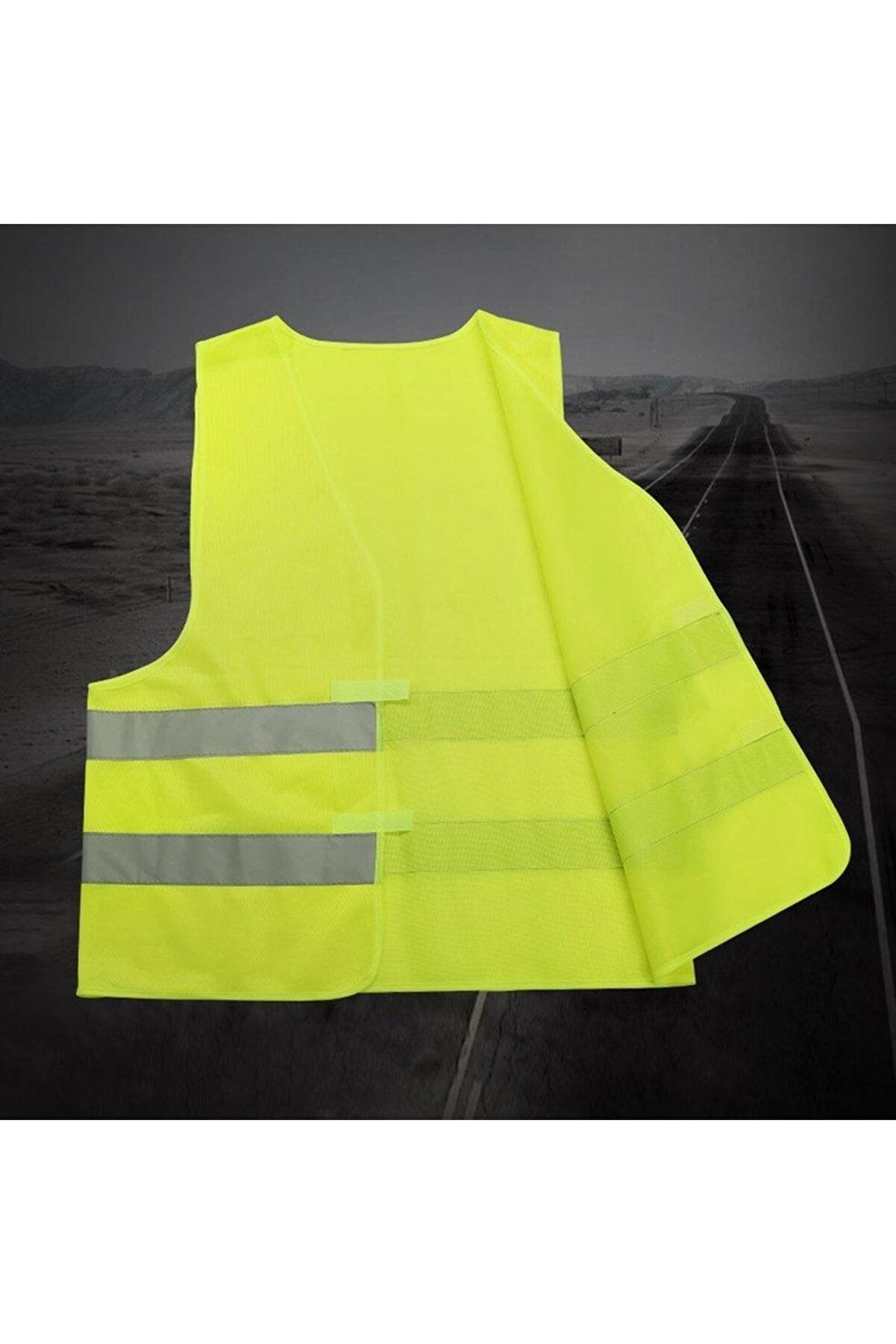 Vatan Trafi̇k Reflektörlü Motosi̇klet Scooter Ikaz Yeleği̇