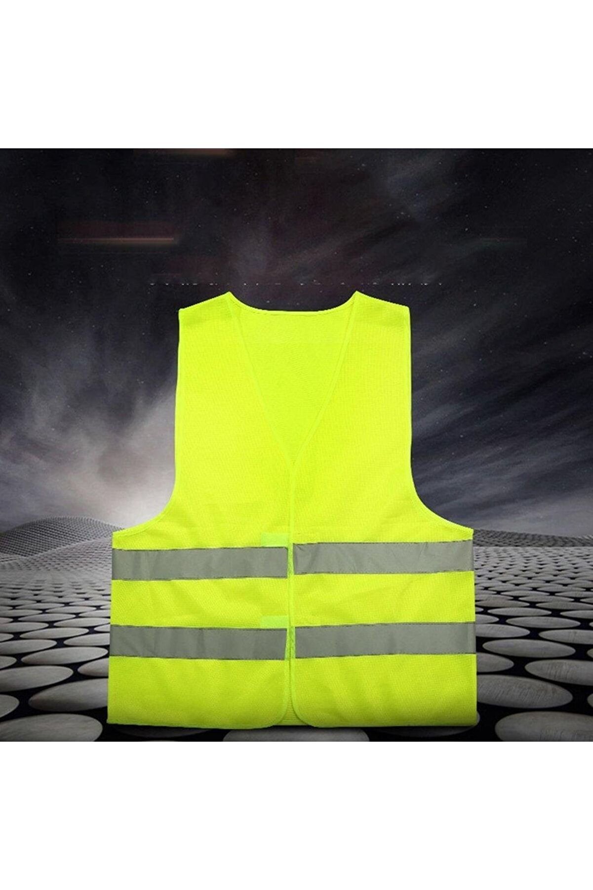 Vatan Trafi̇k Reflektörlü Motosi̇klet Scooter Ikaz Yeleği̇