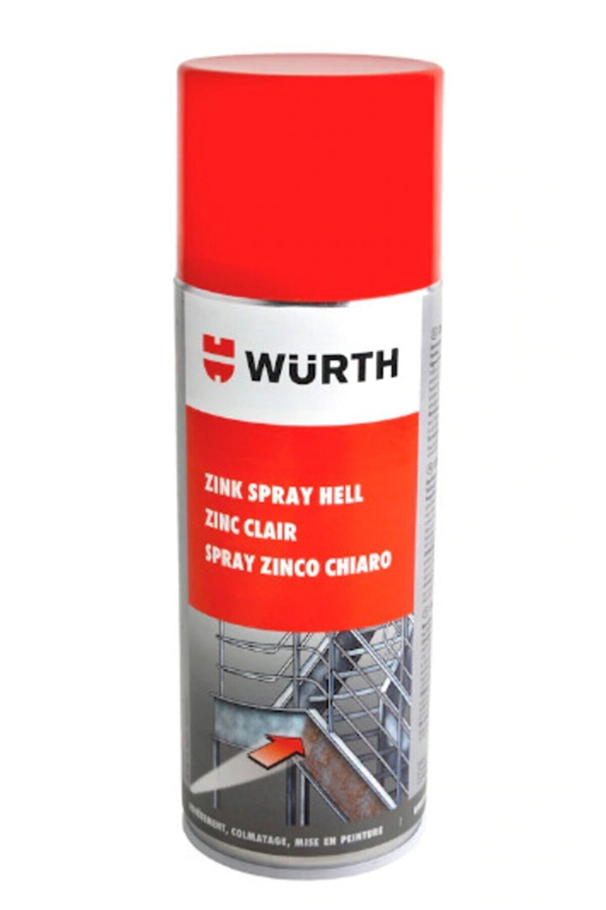 Würth Temel Çinko Koruma Çinko Sprey 400ml ''made In Germany''
