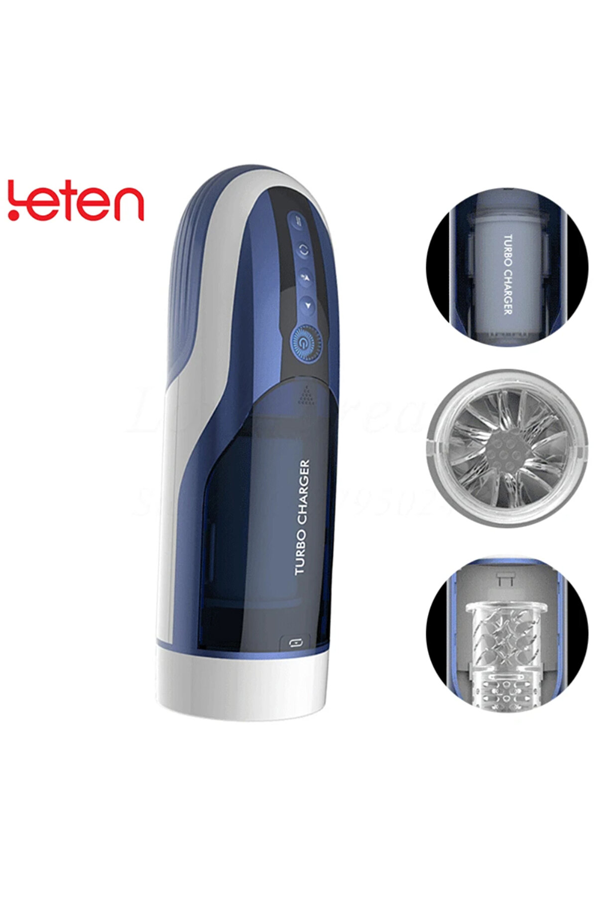 Erox Automati̇c Rotati̇on Telescopi̇c 4D Vagi̇na Male Masturbator