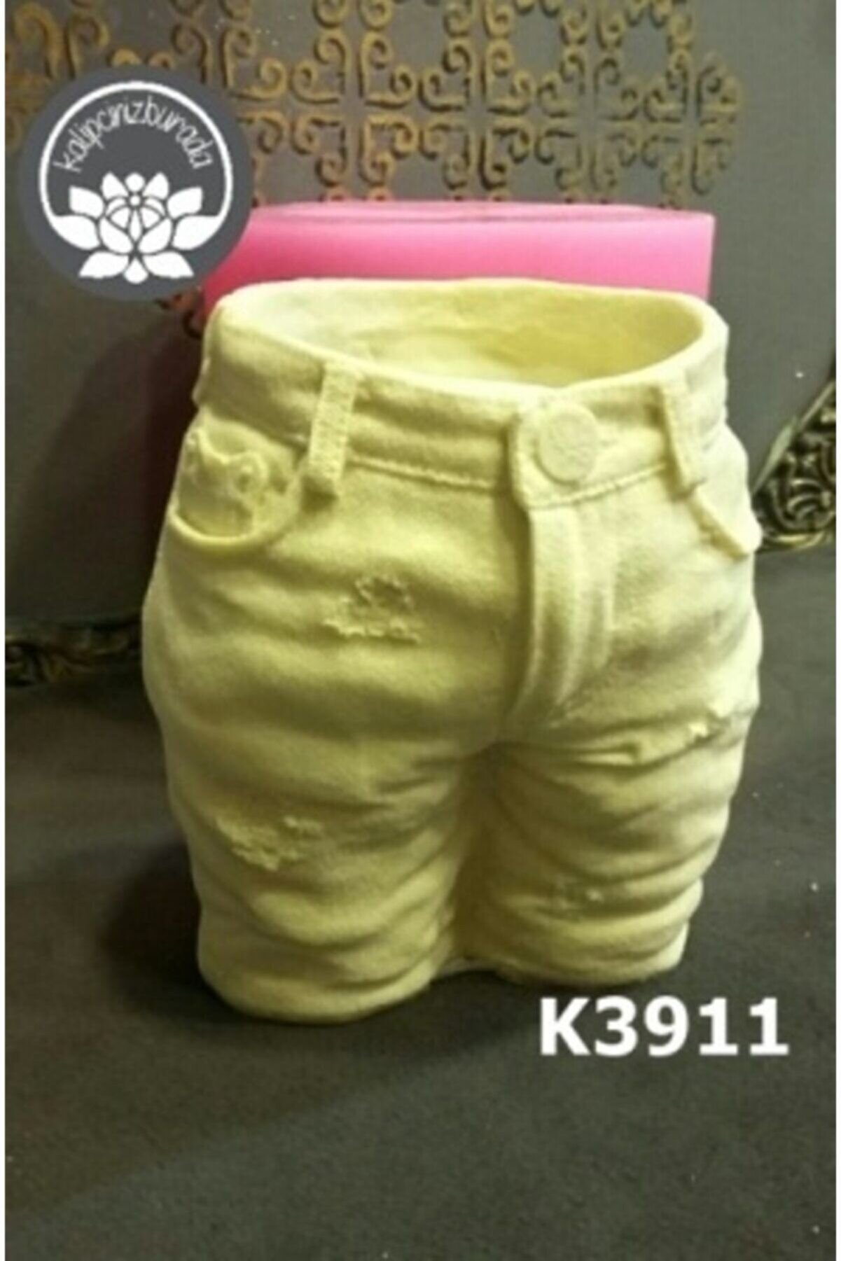 Kalıpcınızburada Pantolon Saksı Si̇li̇kon Kalıp - K3911