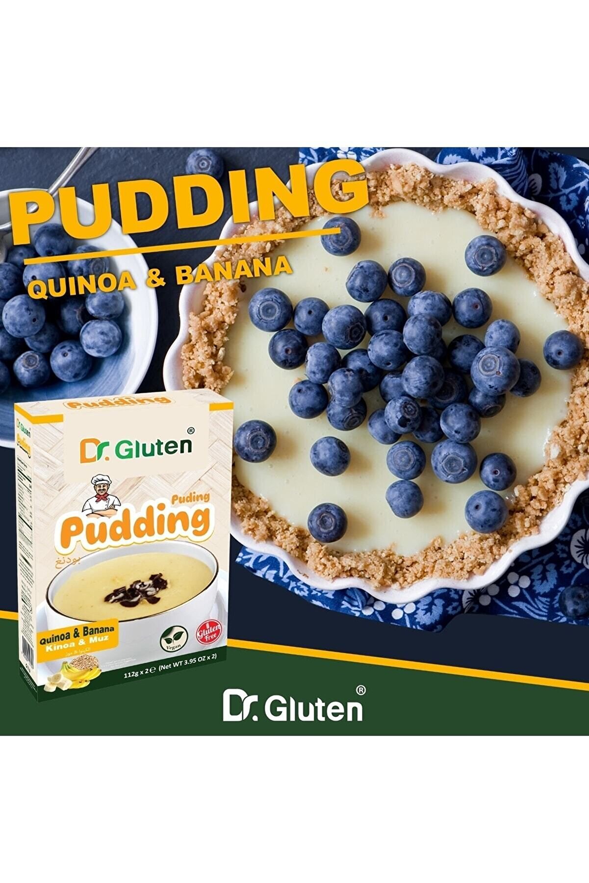 Dr.Gluten Muzlu Kinoalı Glutensiz Puding 112 G