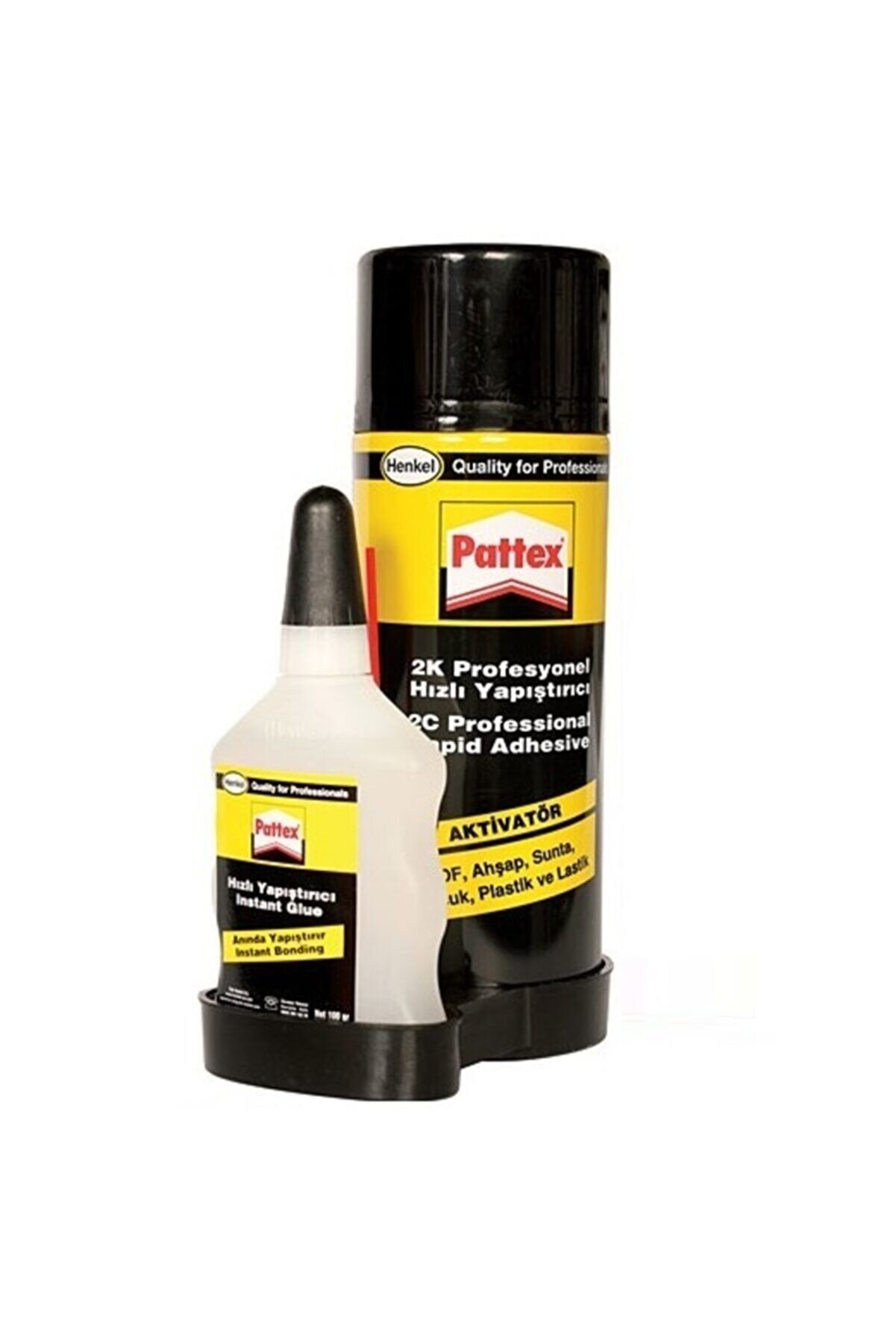 Pattex Çi̇ft Komponentli̇ Herşeyi̇ Yapıştıran Profesyonel Hızlı Yapıştırıcı (200Ml +50Ml)