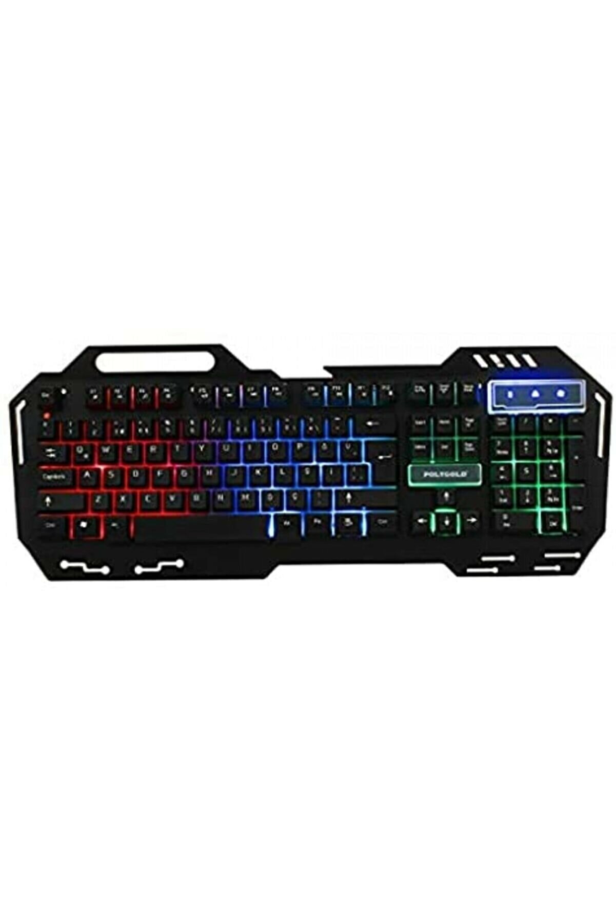 Paranoyak Polygold Pg-961 Kablolu Işıklı Oyuncu Klavye