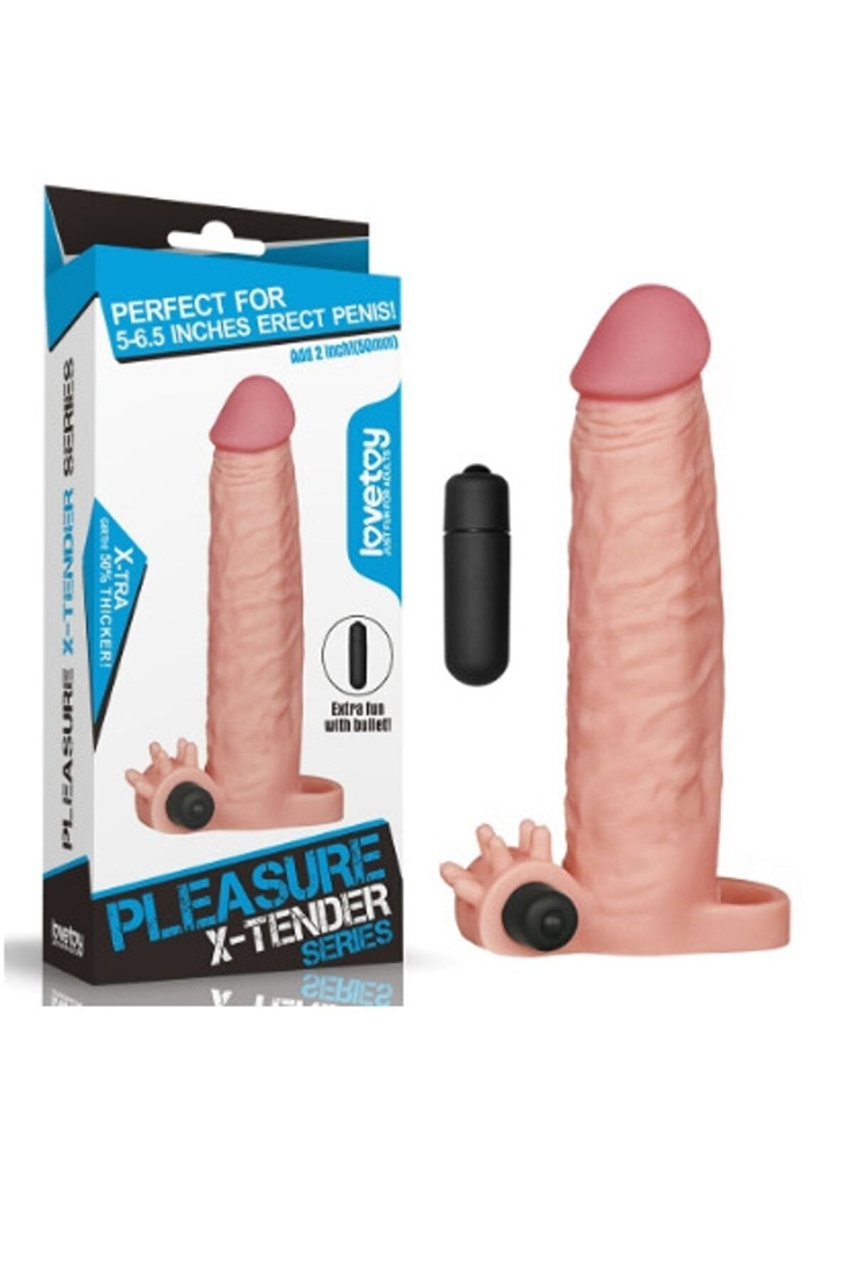 Lovetoy X Tender Ti̇treşi̇mli̇ Peni̇s Kılıfı Lv1064