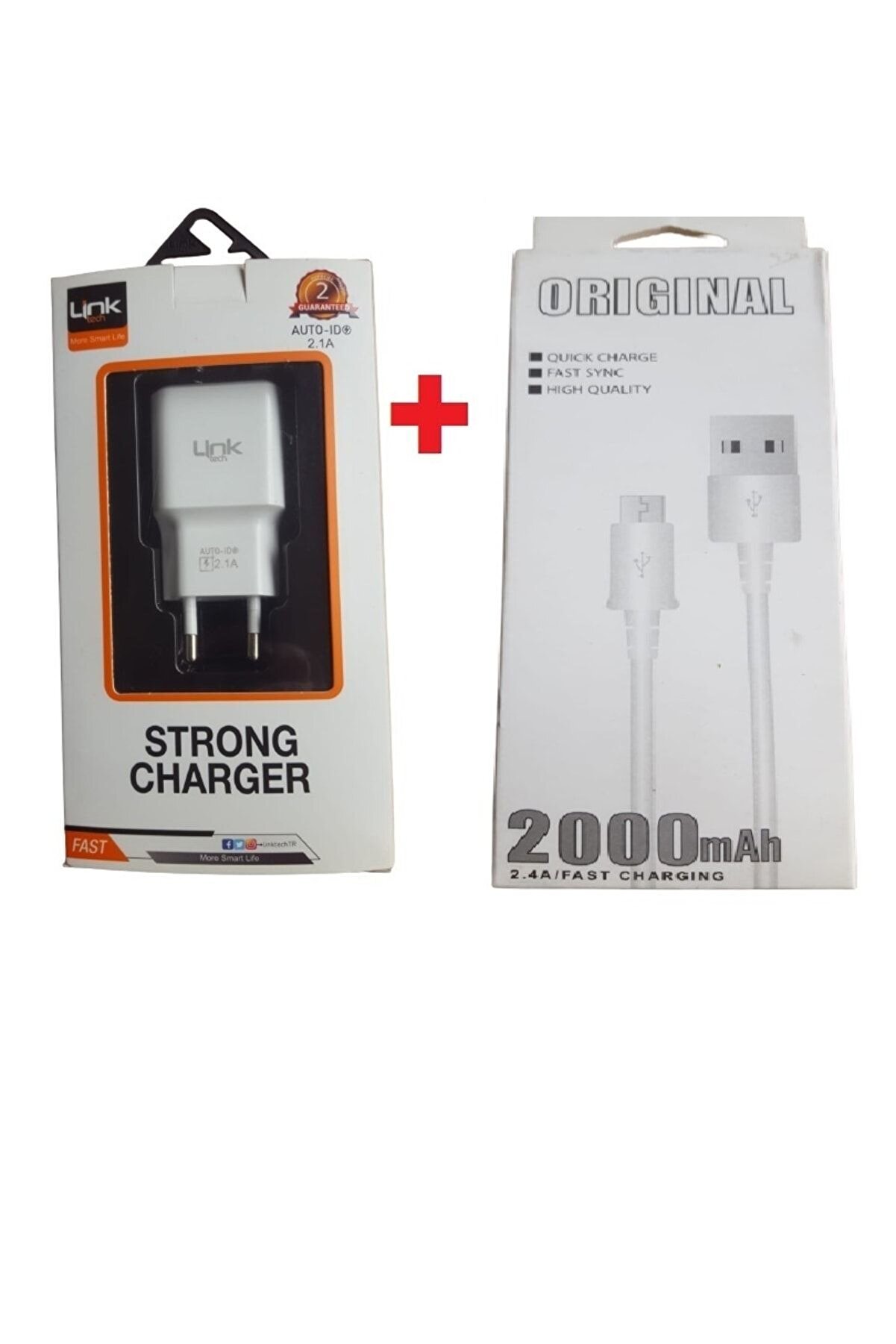 Li̇nk Şarj Adapt&ouml;r&uuml; 2.1A Şarj Adapt&ouml;r&uuml; Ve Suni̇x Sc-29 Usb-C To Type-C Şarj Ve Data Kablosu