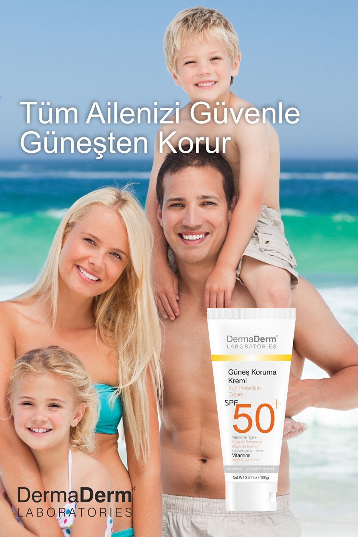 Bi̇tki̇sel Güneş Kremi̇ Spf 50 Faktör 100 Gr