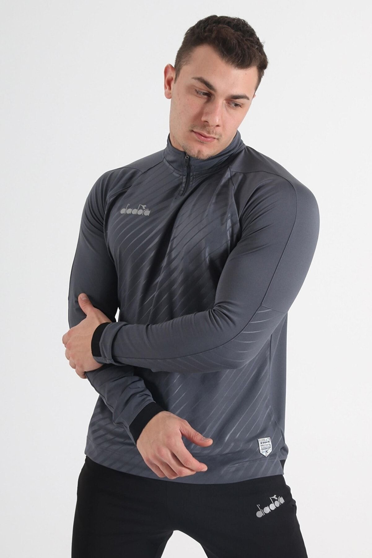 Di̇adora Eli̇te Antrenman Eşofmanı Tek Üst Antrasi̇t