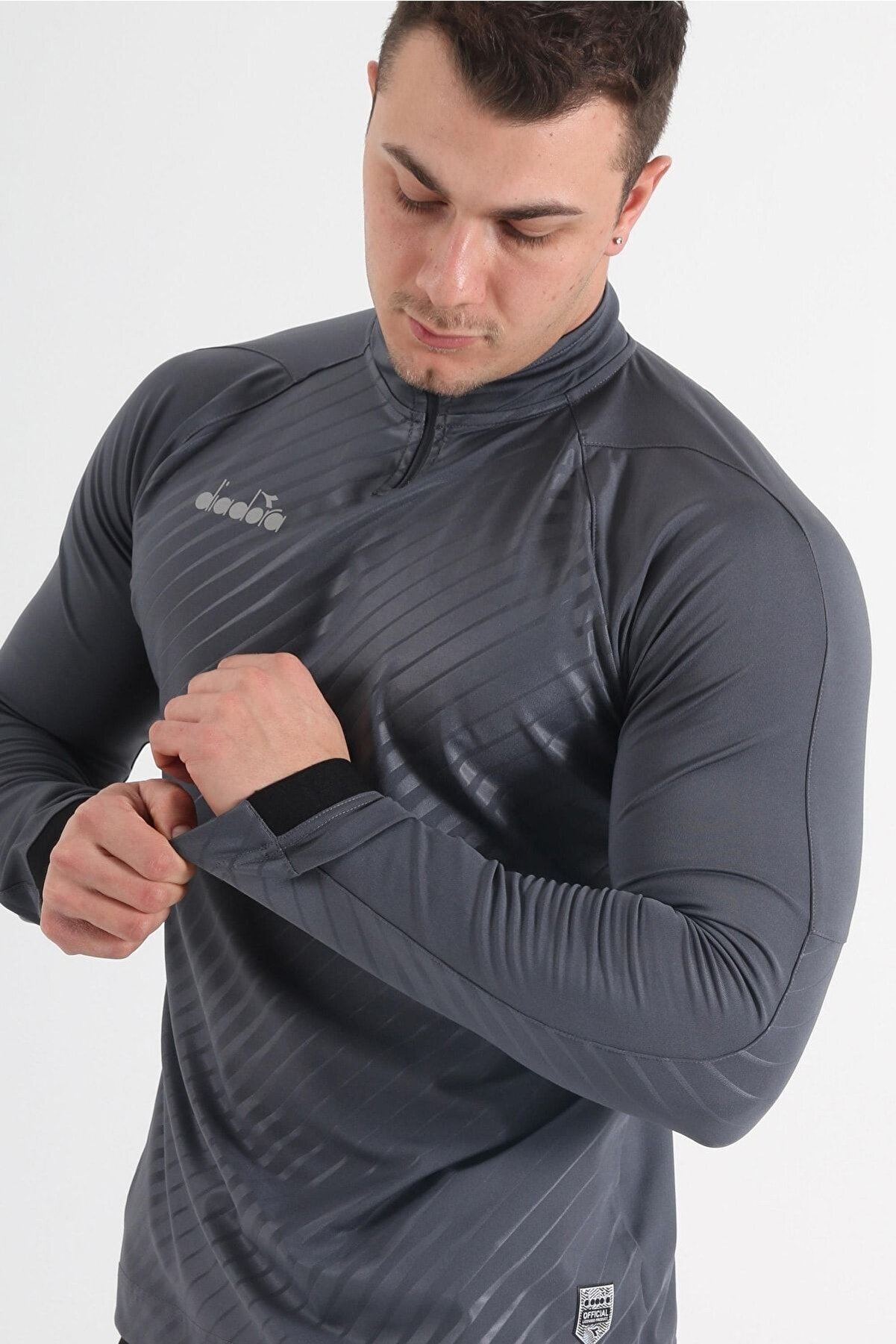 Di̇adora Eli̇te Antrenman Eşofmanı Tek Üst Antrasi̇t