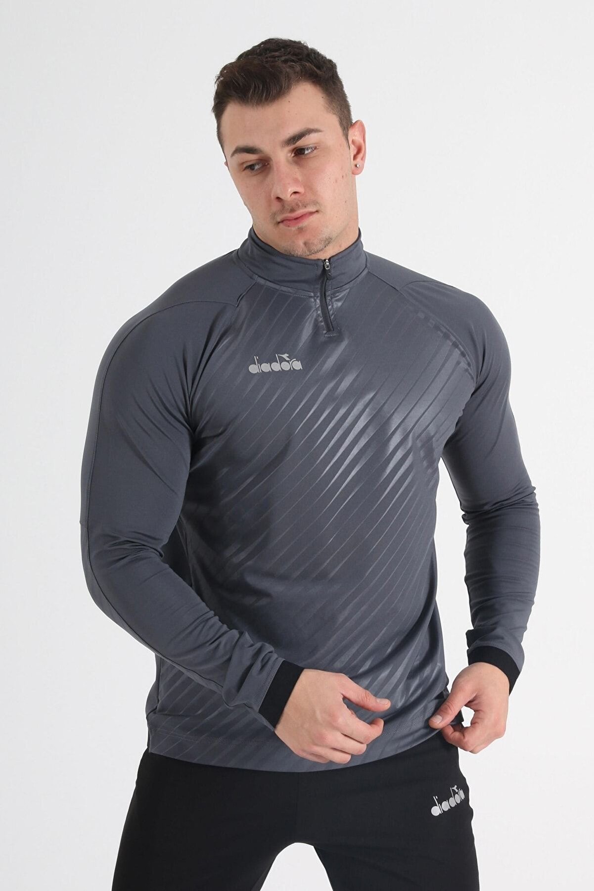 Di̇adora Eli̇te Antrenman Eşofmanı Tek Üst Antrasi̇t