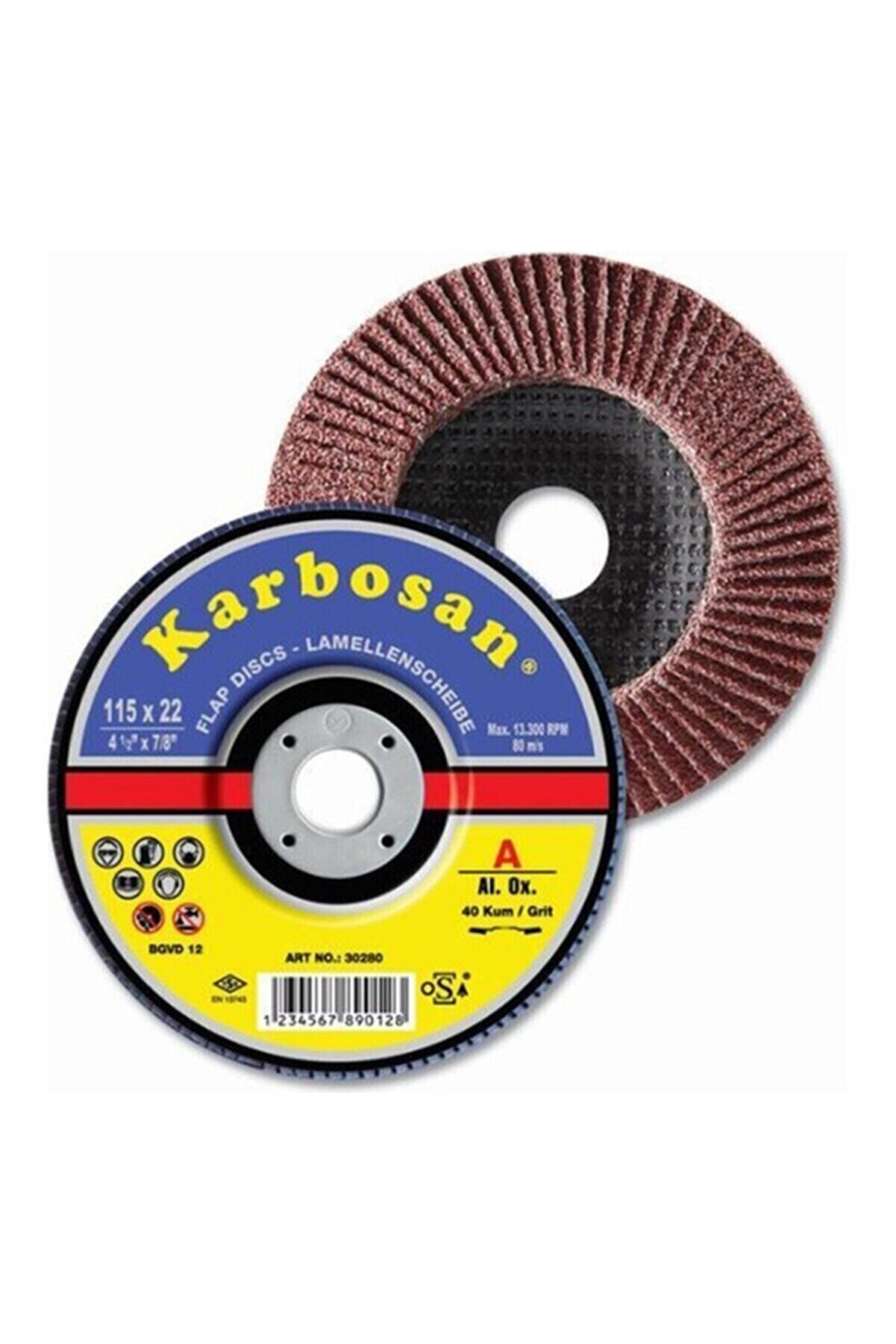 KARBOSAN 115 Flap Disk Nk 40