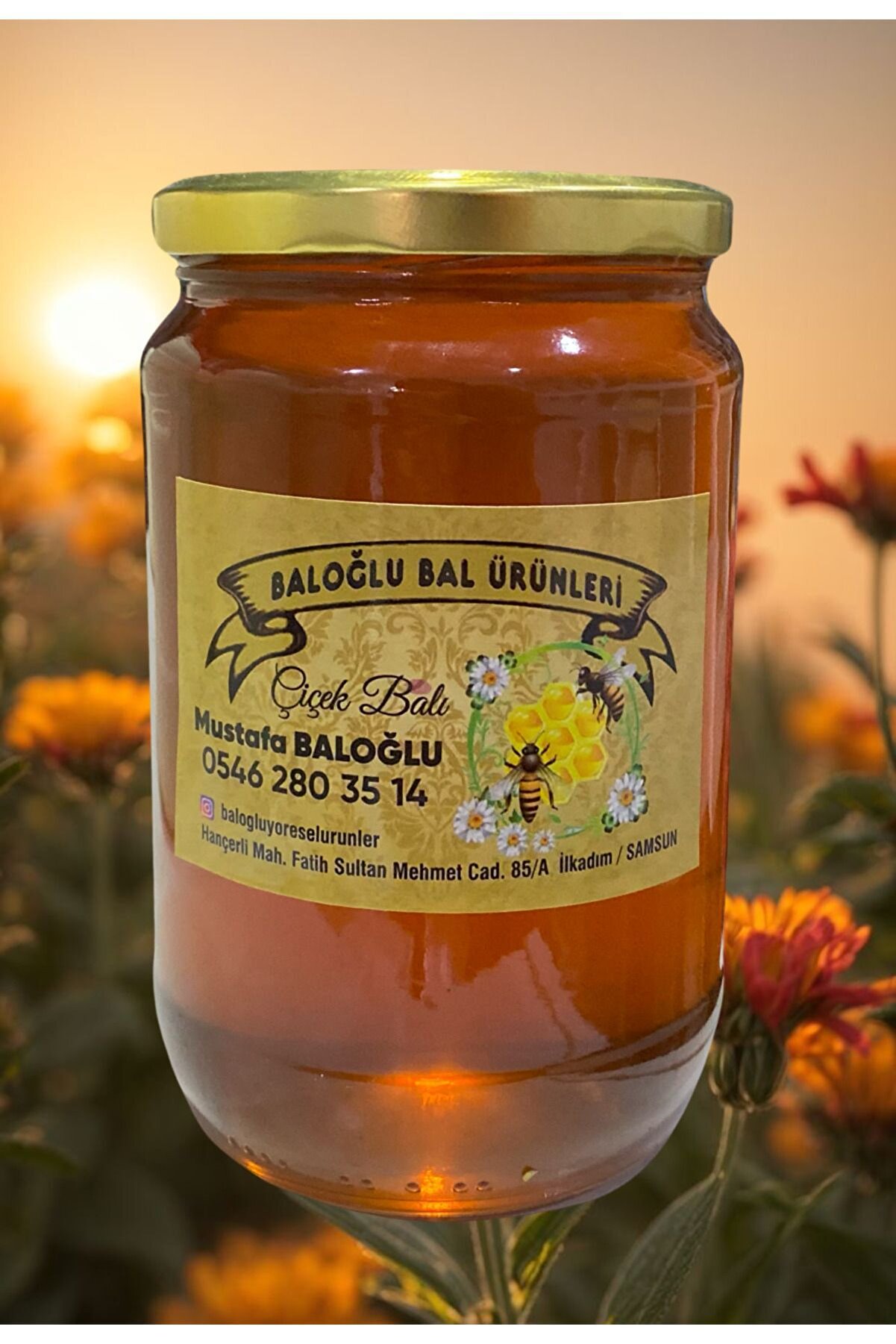 Mustafa Baloğlu Bal &Uuml;r&uuml;nleri̇ Muş &Ccedil;i̇&ccedil;ek Balı (950Gr.)