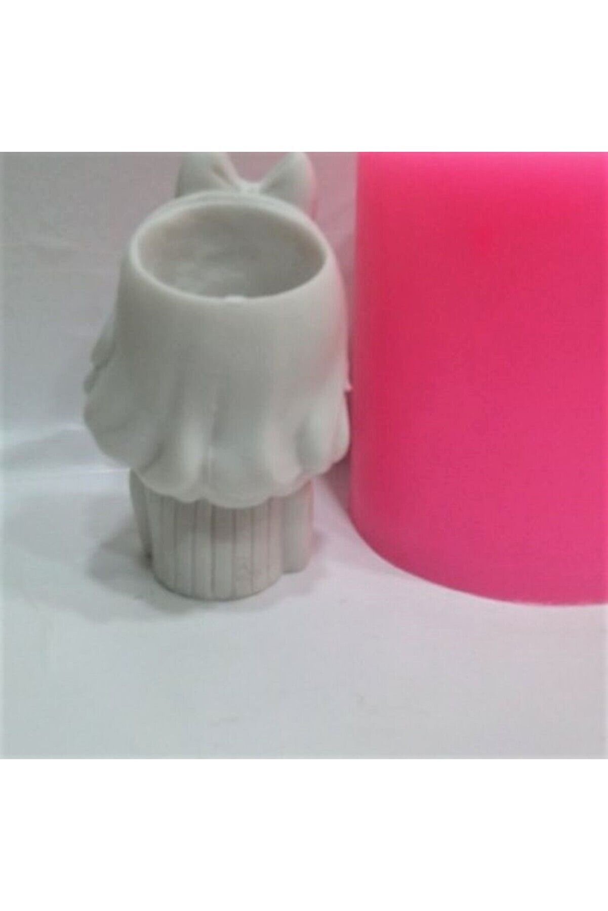 Kalıpcınızburada Loli̇poplu Kız Saksı Si̇li̇kon Kalıp - 5034