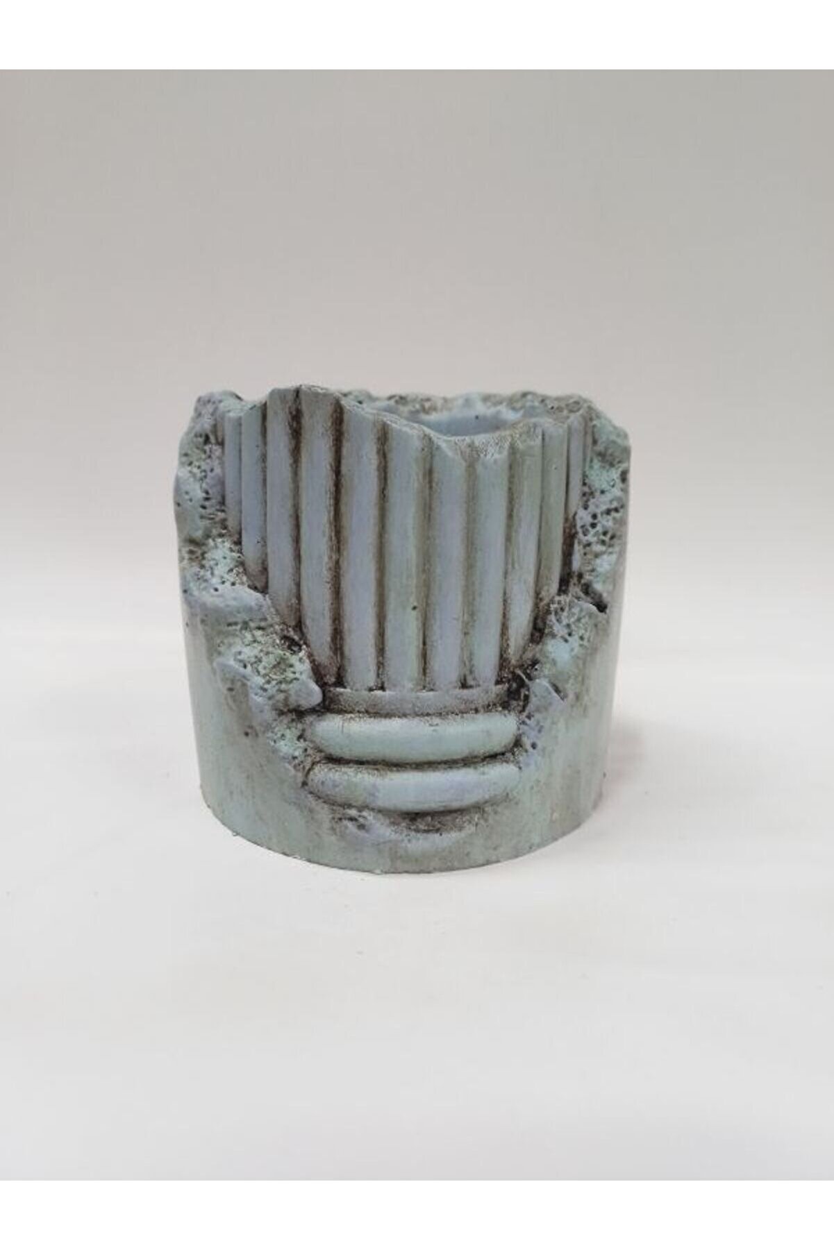 Kalıpcınızburada Sütun Saksı Si̇li̇kon Kalıp - K6302