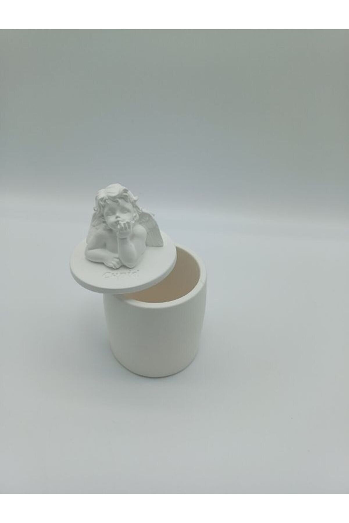 Kalıpcınızburada Melek Mum Kutusu Si̇li̇kon Kalıp - K6309