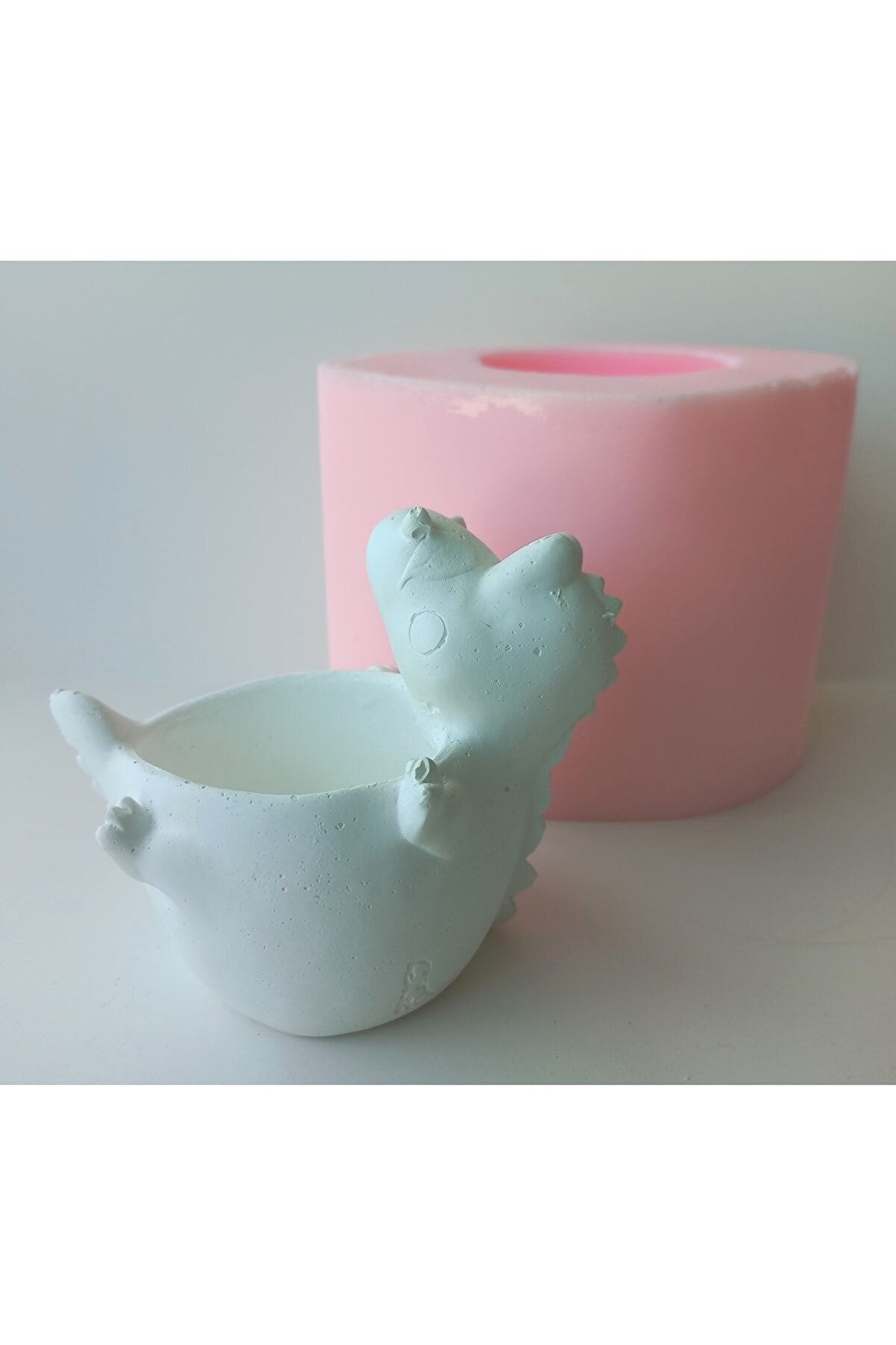 Kalıpcınızburada Di̇nazor Saksı Si̇li̇kon Kalııp