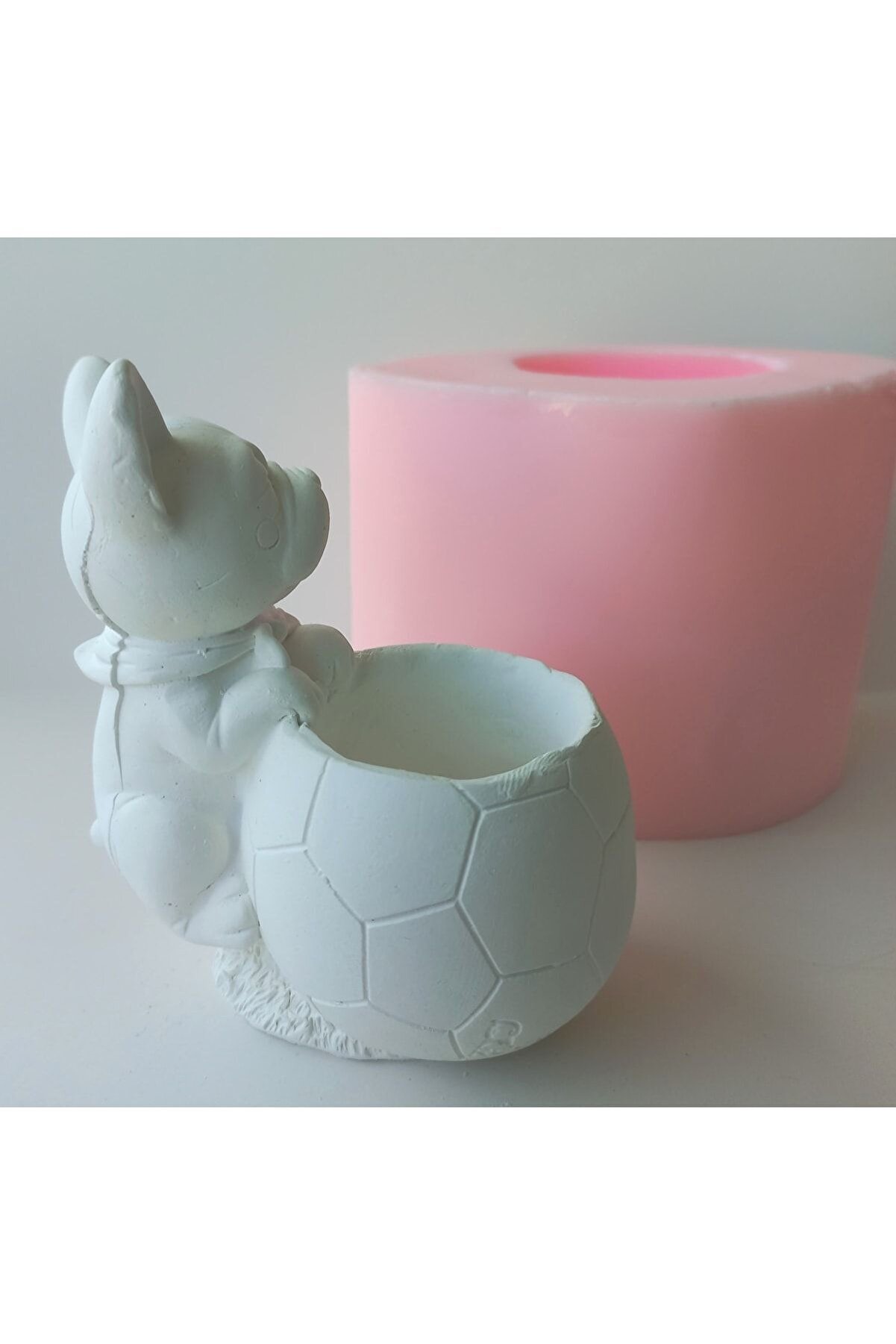 Kalıpcınızburada Köpek Saksı Si̇li̇kon Kalıp