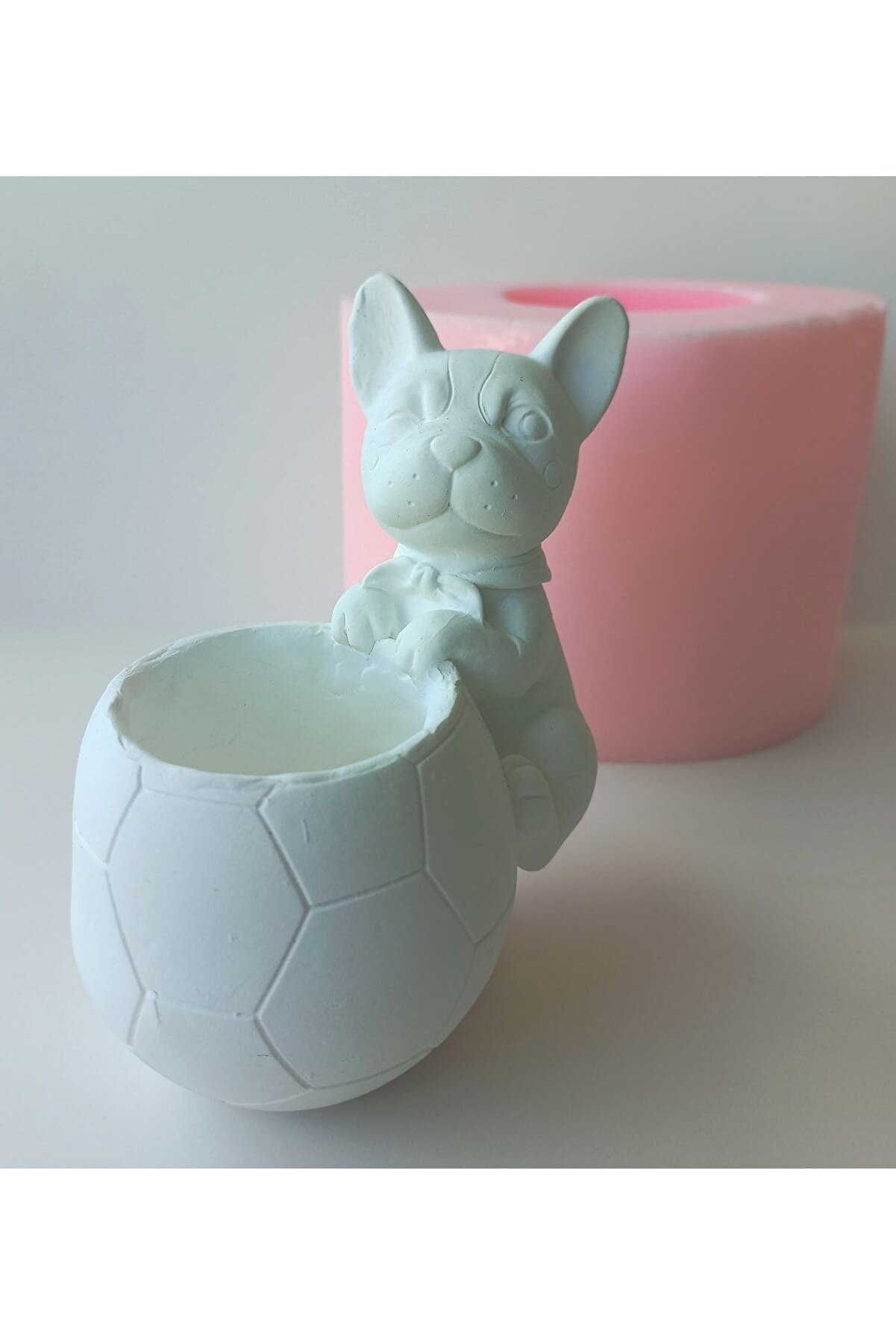 Kalıpcınızburada Köpek Saksı Si̇li̇kon Kalıp