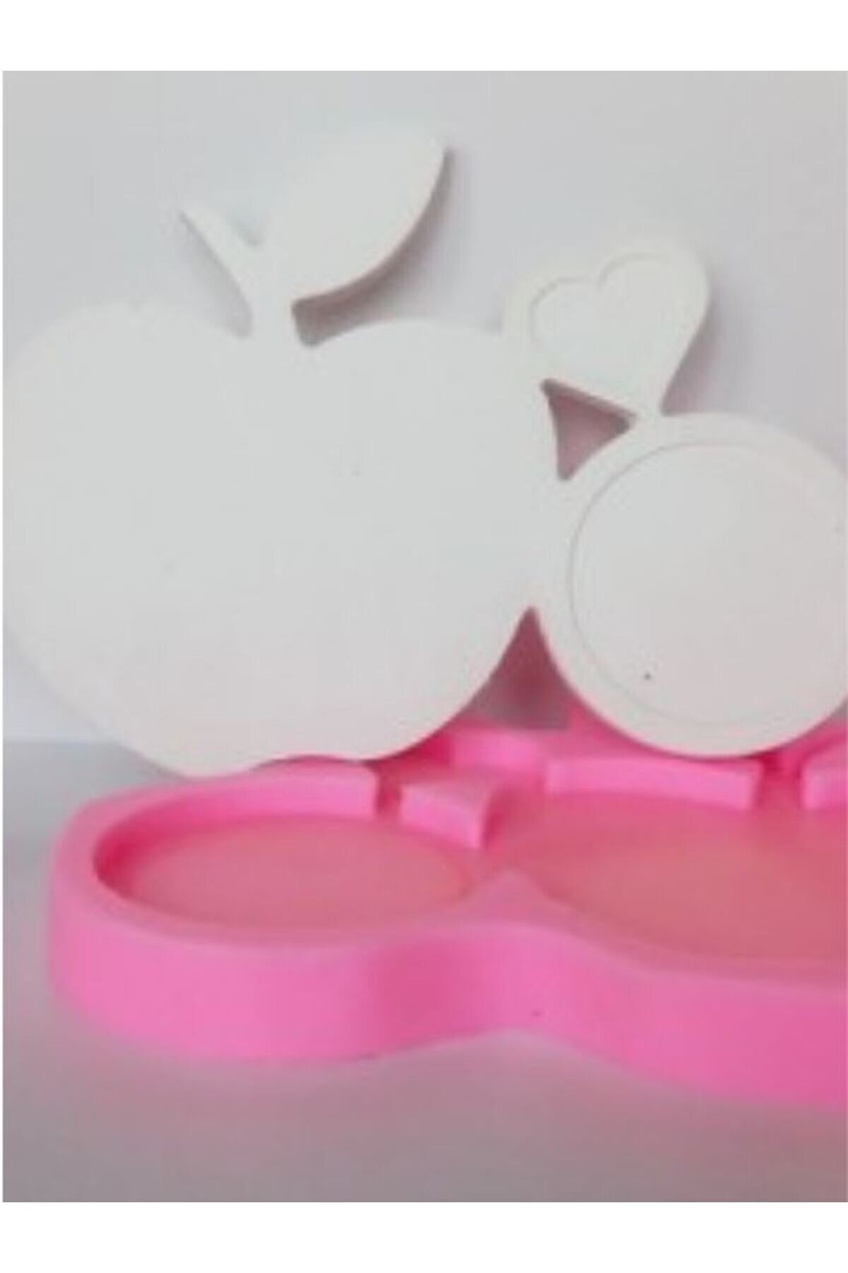 Kalıpcınızburada Elma Sunumluk Si̇li̇kon Kalıp