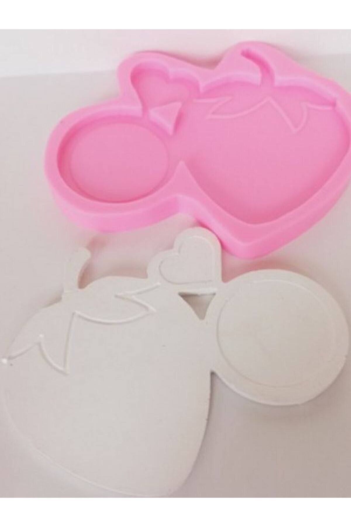 Kalıpcınızburada Çi̇lek Sunumluk Si̇li̇kon Kalıp