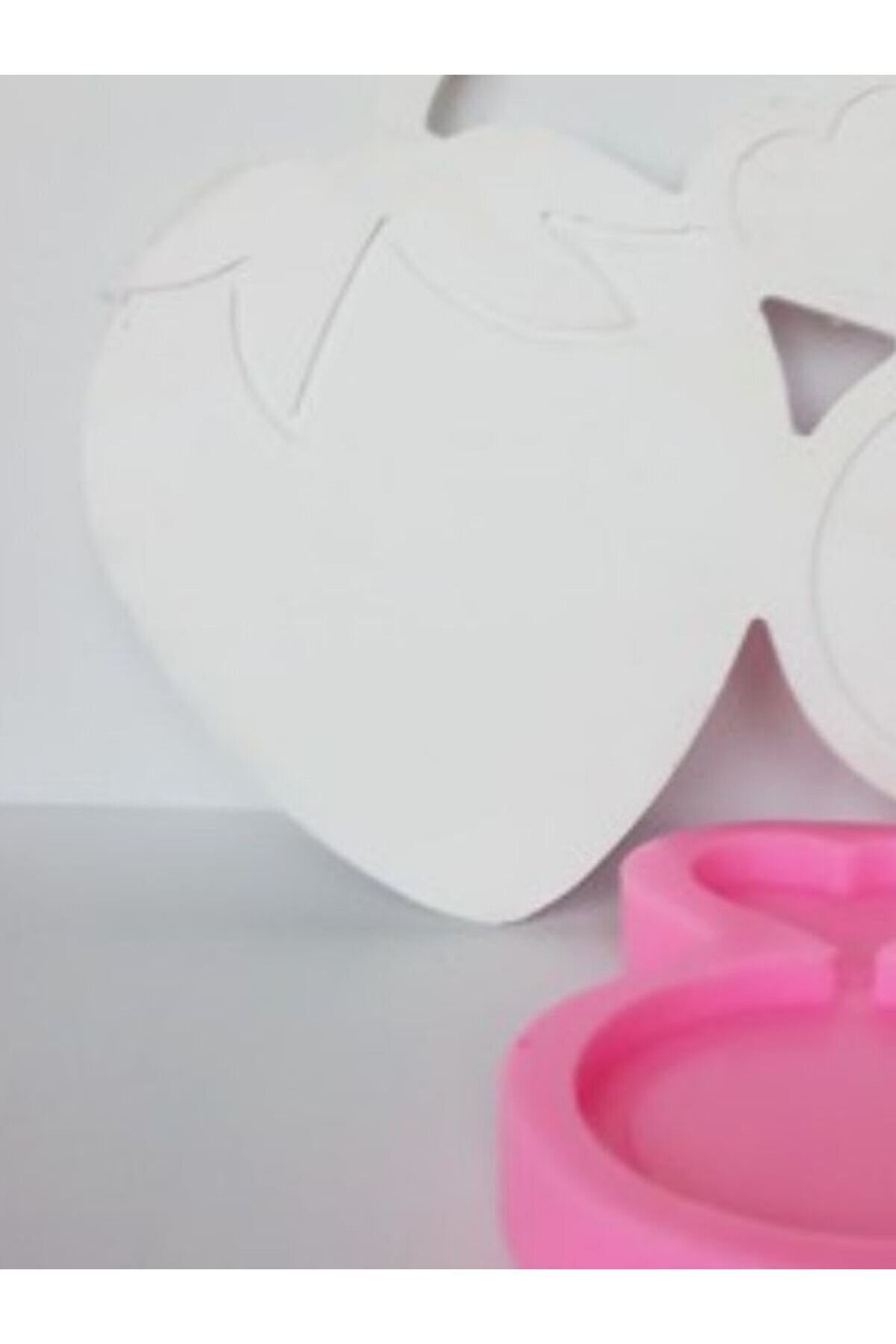 Kalıpcınızburada Çi̇lek Sunumluk Si̇li̇kon Kalıp