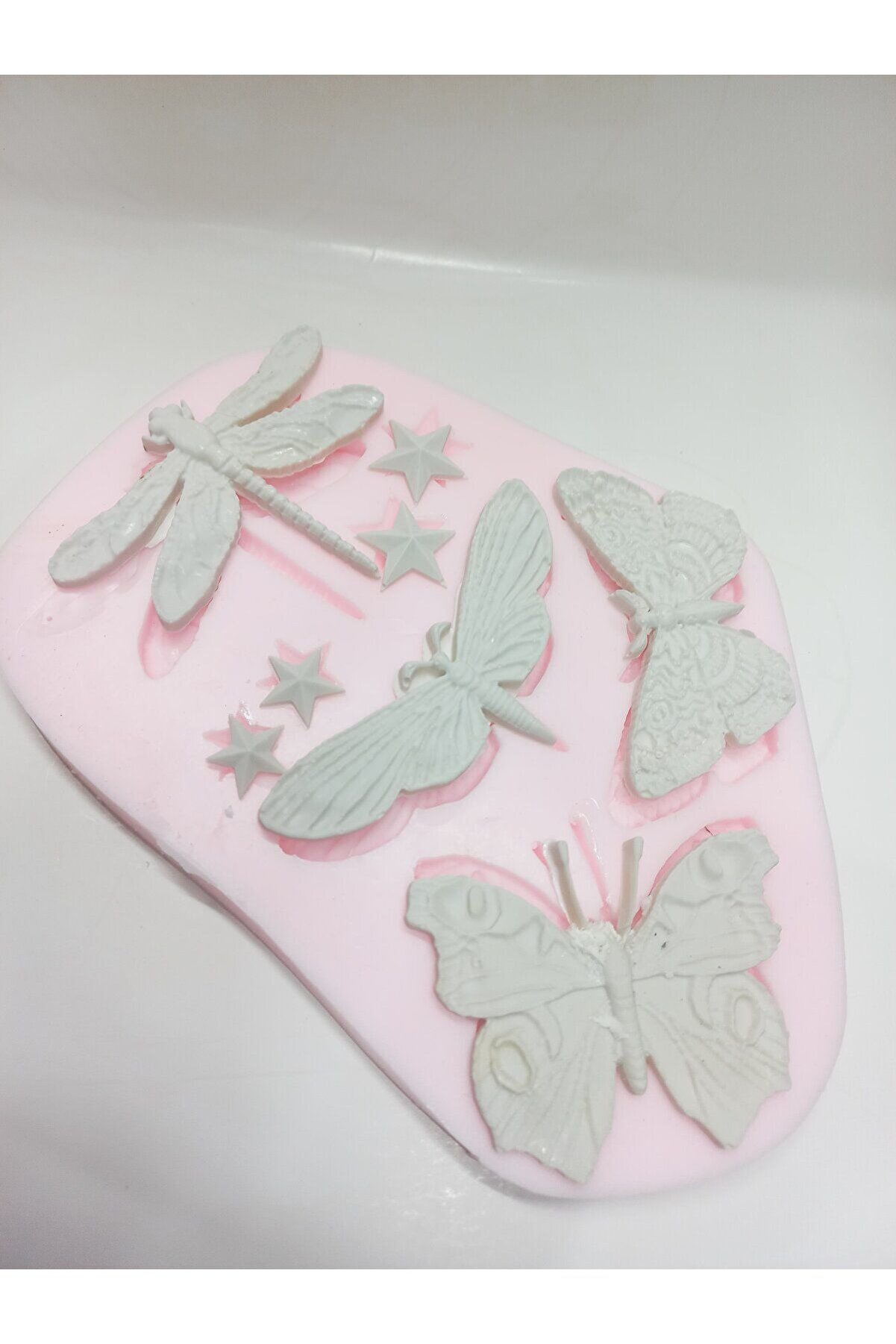 Kalıpcınızburada Kelebekler Si̇li̇kon Kalıp K6131