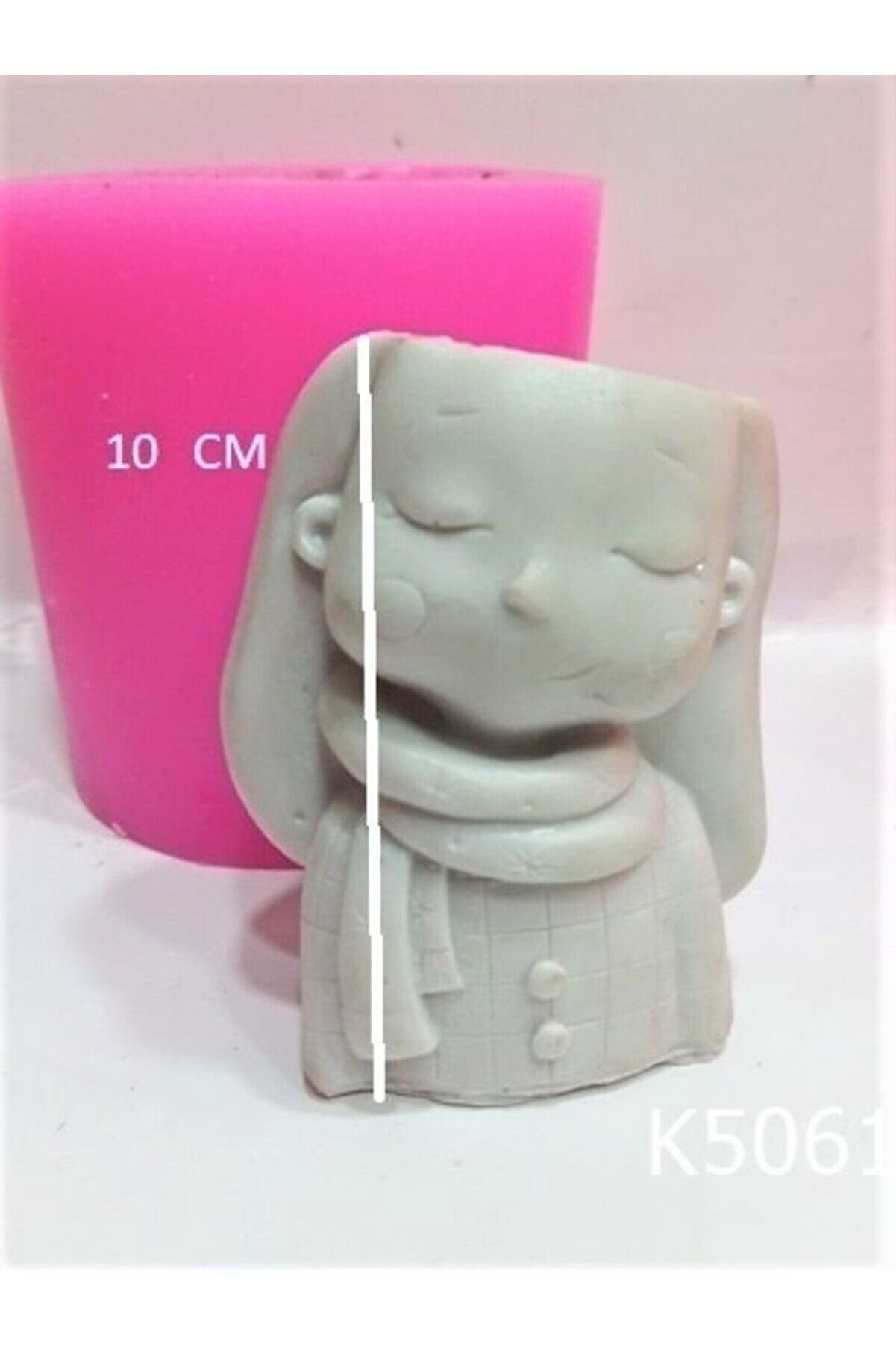 Kalıpcınızburada Kız Saksı Si̇li̇kon Kalıp