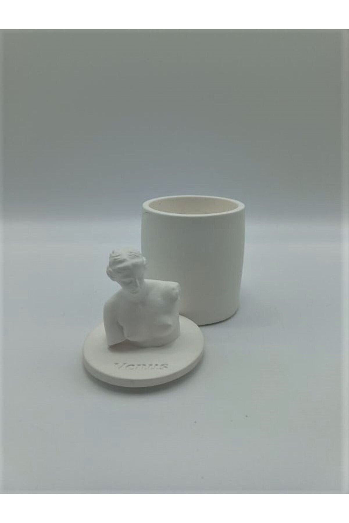 Kalıpcınızburada Venüs Mum  Kutusu Si̇li̇kon Kalıp - K6306