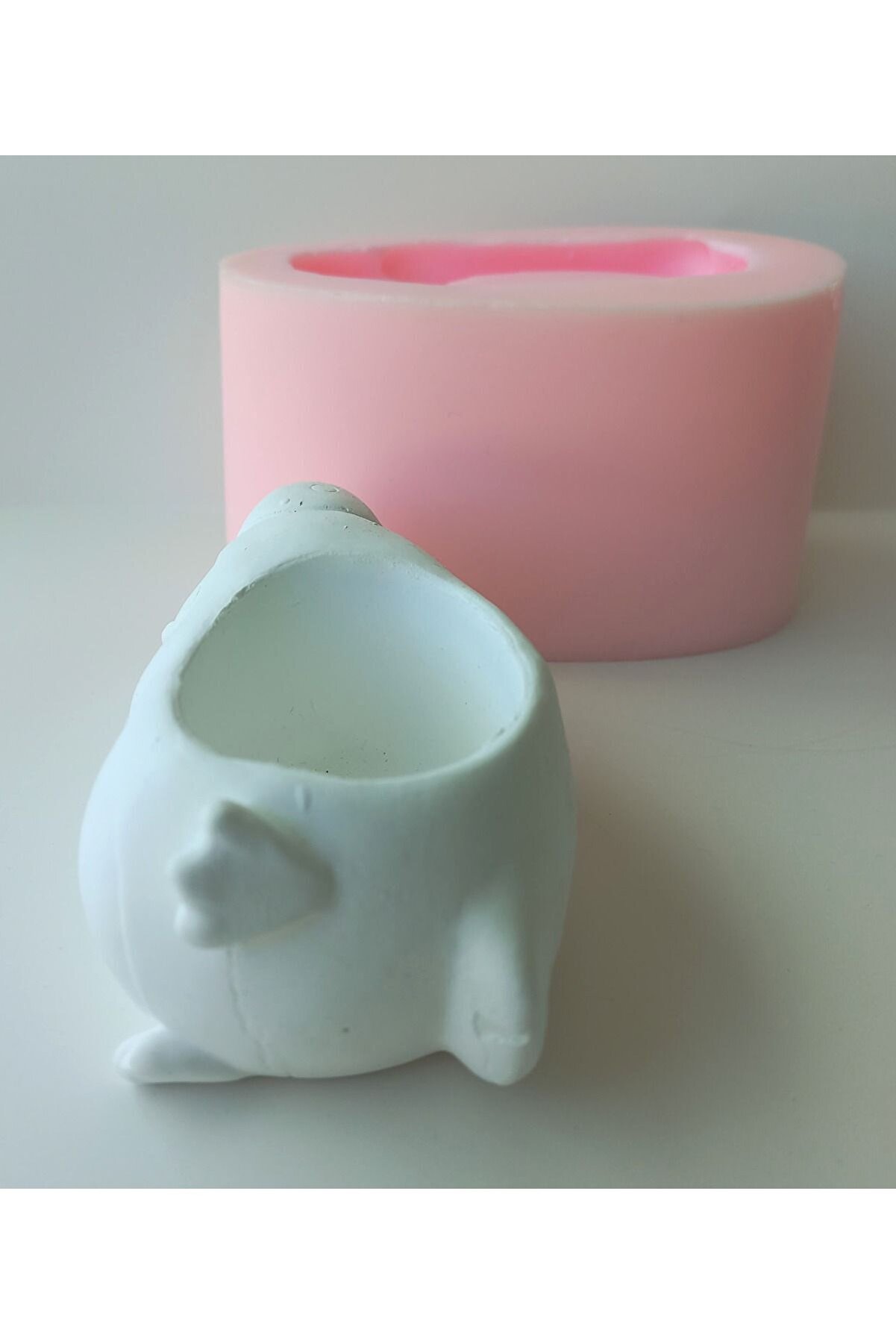 Kalıpcınızburada Penguen Saksı Si̇li̇kon Kalıp