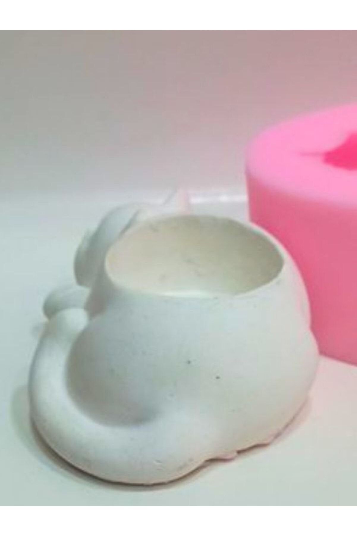 Kalıpcınızburada Kedi̇ Saksı Si̇li̇kon Kalıp