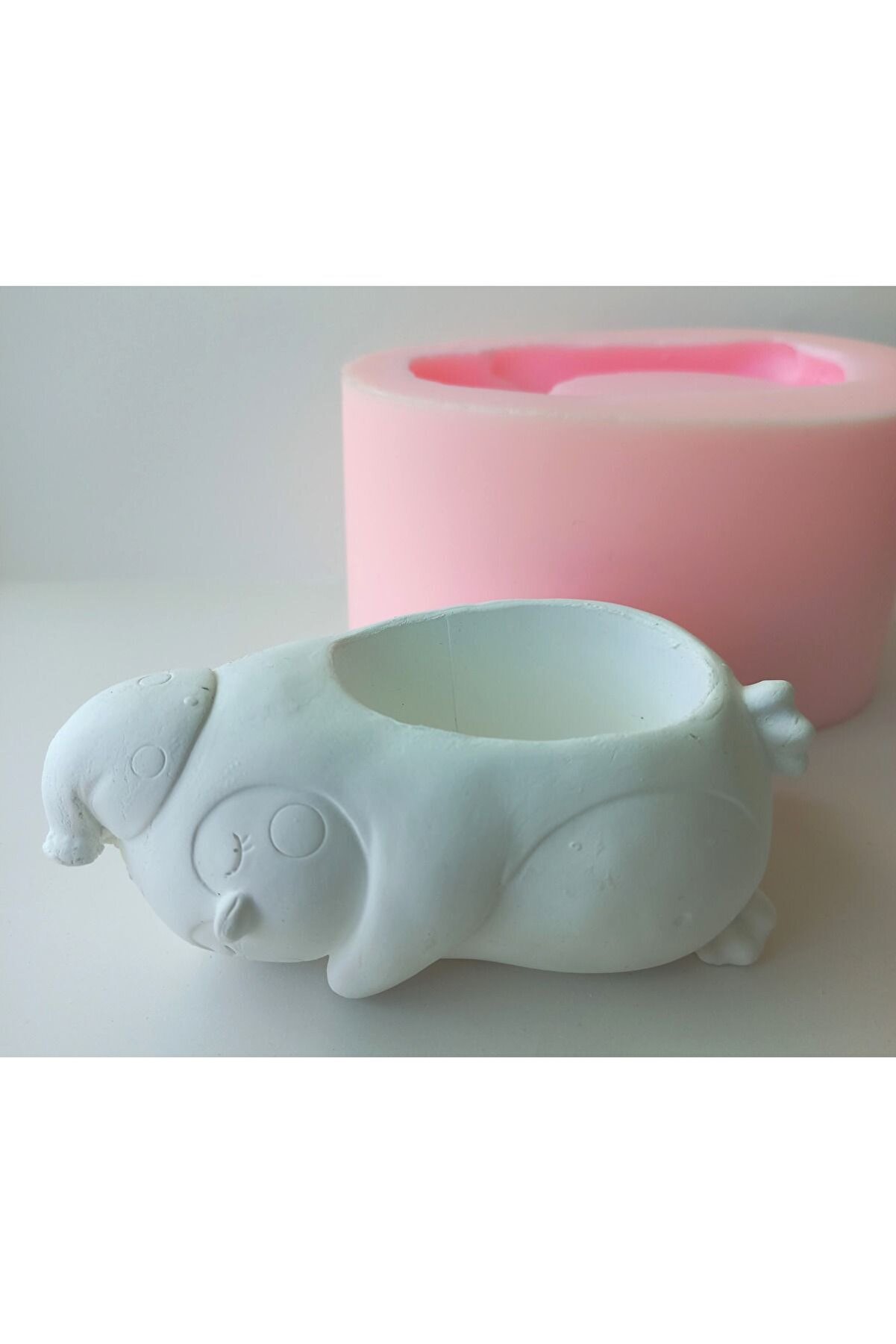 Kalıpcınızburada Penguen Saksı Si̇li̇kon Kalıp