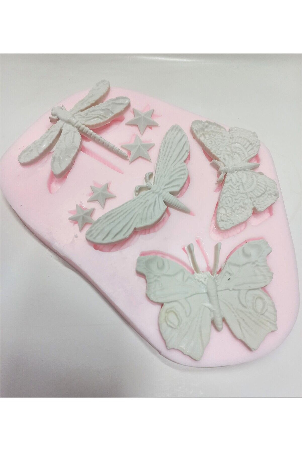 Kalıpcınızburada Kelebekler Si̇li̇kon Kalıp K6131