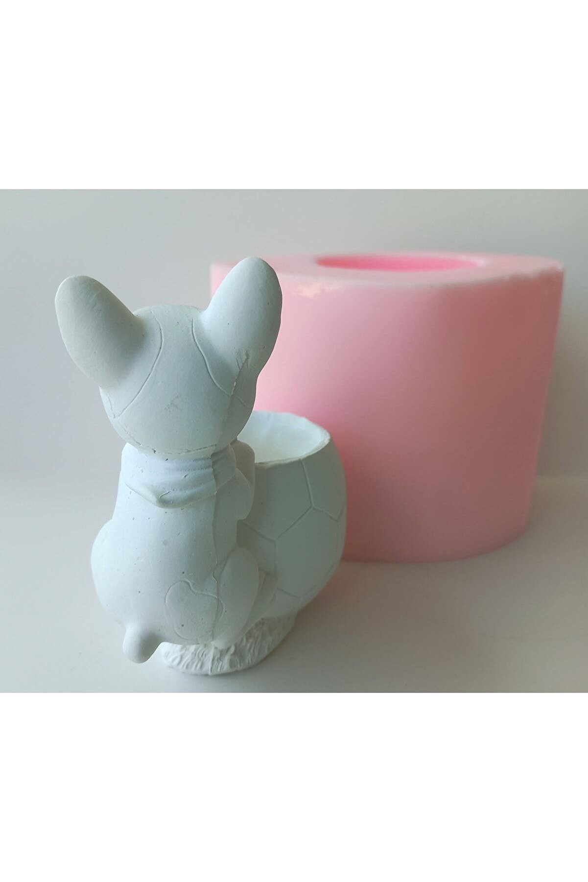 Kalıpcınızburada Köpek Saksı Si̇li̇kon Kalıp