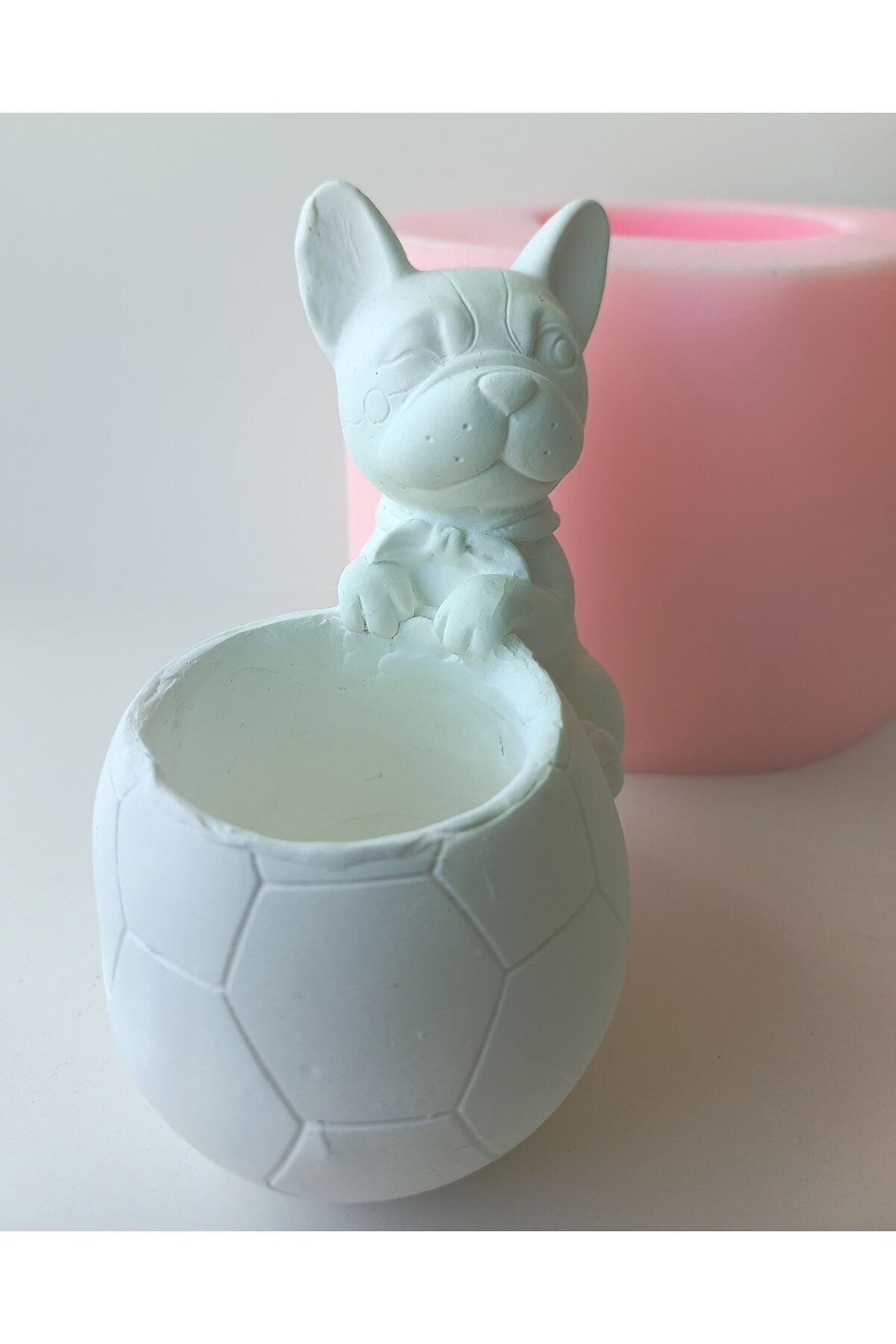 Kalıpcınızburada Köpek Saksı Si̇li̇kon Kalıp