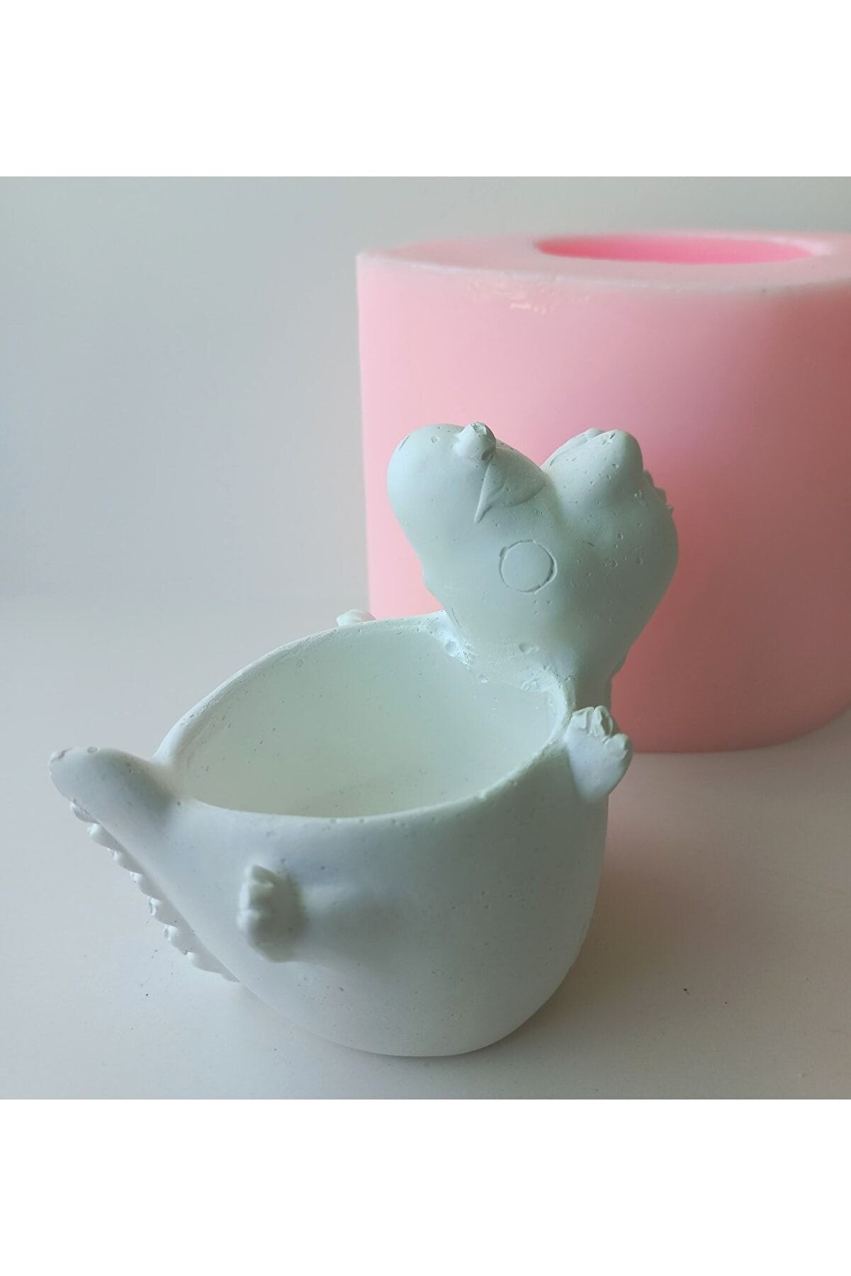 Kalıpcınızburada Di̇nazor Saksı Si̇li̇kon Kalııp